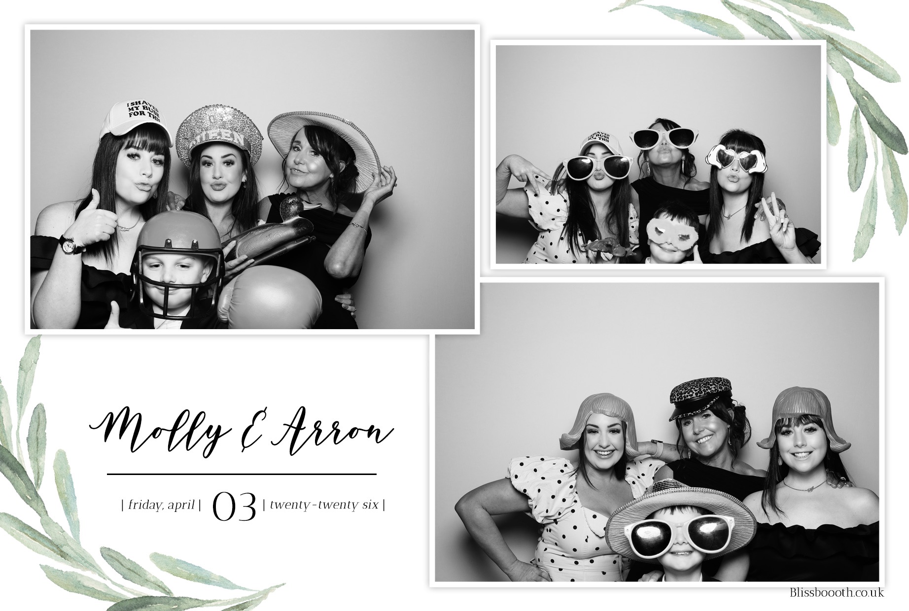 Molly & Arron | View more photos from the event at gallery.blissbooth.co.uk/u/BlissBooth/Molly-Arron