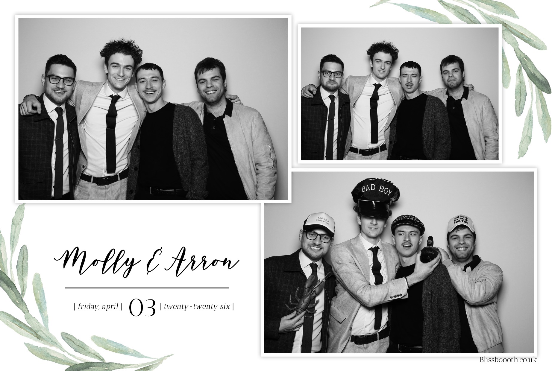 Molly & Arron | View more photos from the event at gallery.blissbooth.co.uk/u/BlissBooth/Molly-Arron