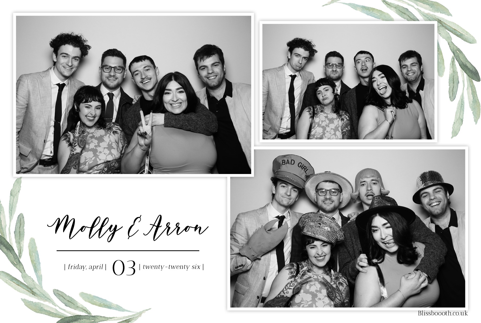 Molly & Arron | View more photos from the event at gallery.blissbooth.co.uk/u/BlissBooth/Molly-Arron