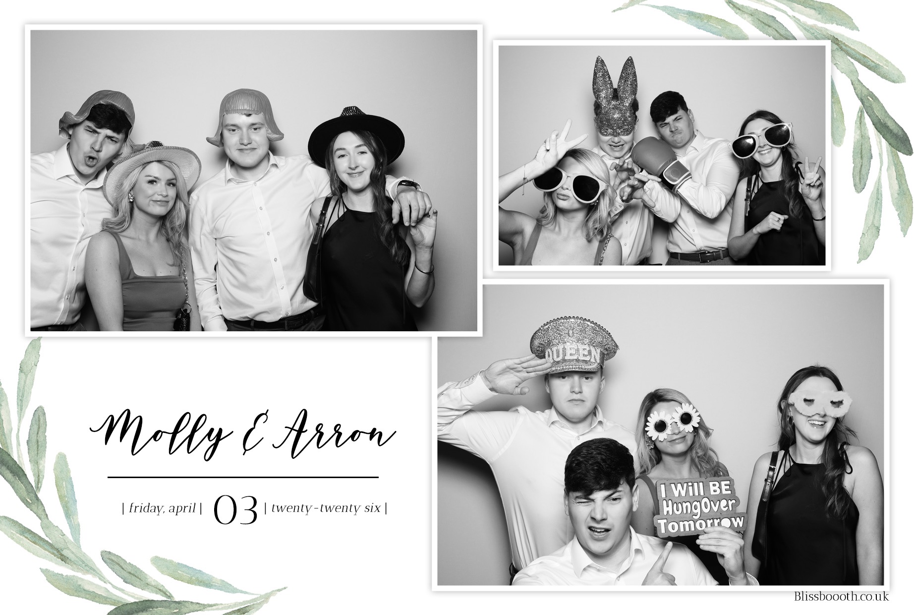 Molly & Arron | View more photos from the event at gallery.blissbooth.co.uk/u/BlissBooth/Molly-Arron