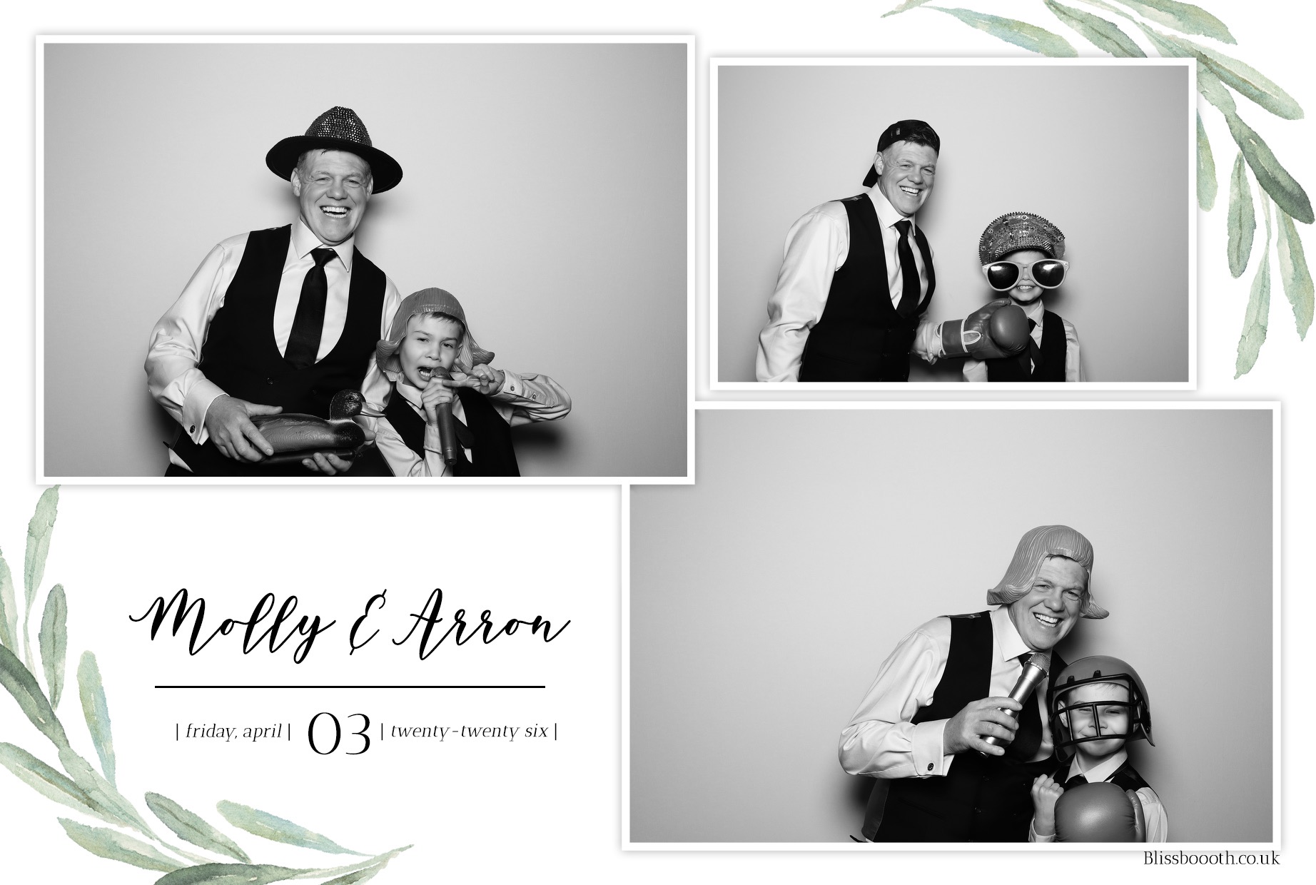 Molly & Arron | View more photos from the event at gallery.blissbooth.co.uk/u/BlissBooth/Molly-Arron