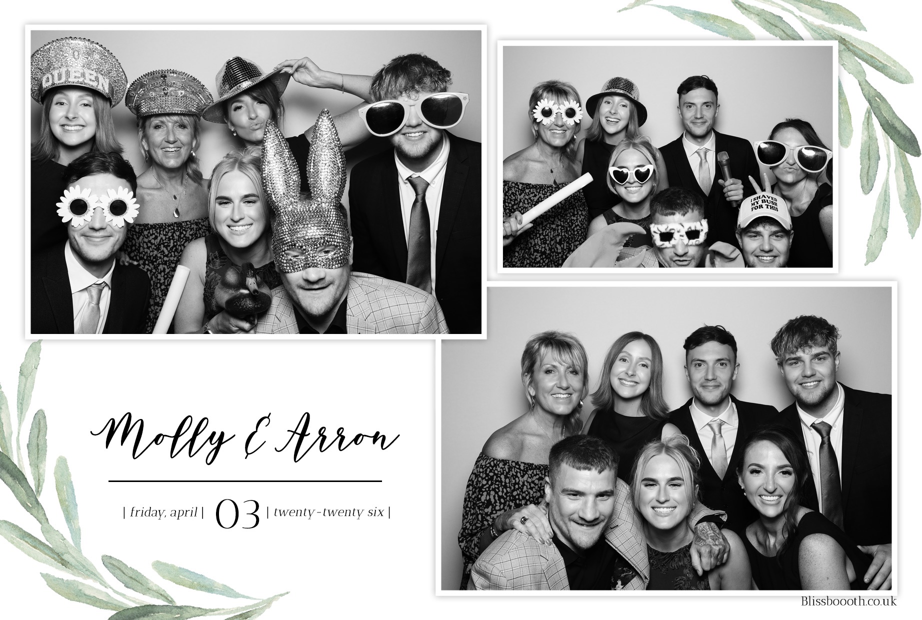 Molly & Arron | View more photos from the event at gallery.blissbooth.co.uk/u/BlissBooth/Molly-Arron