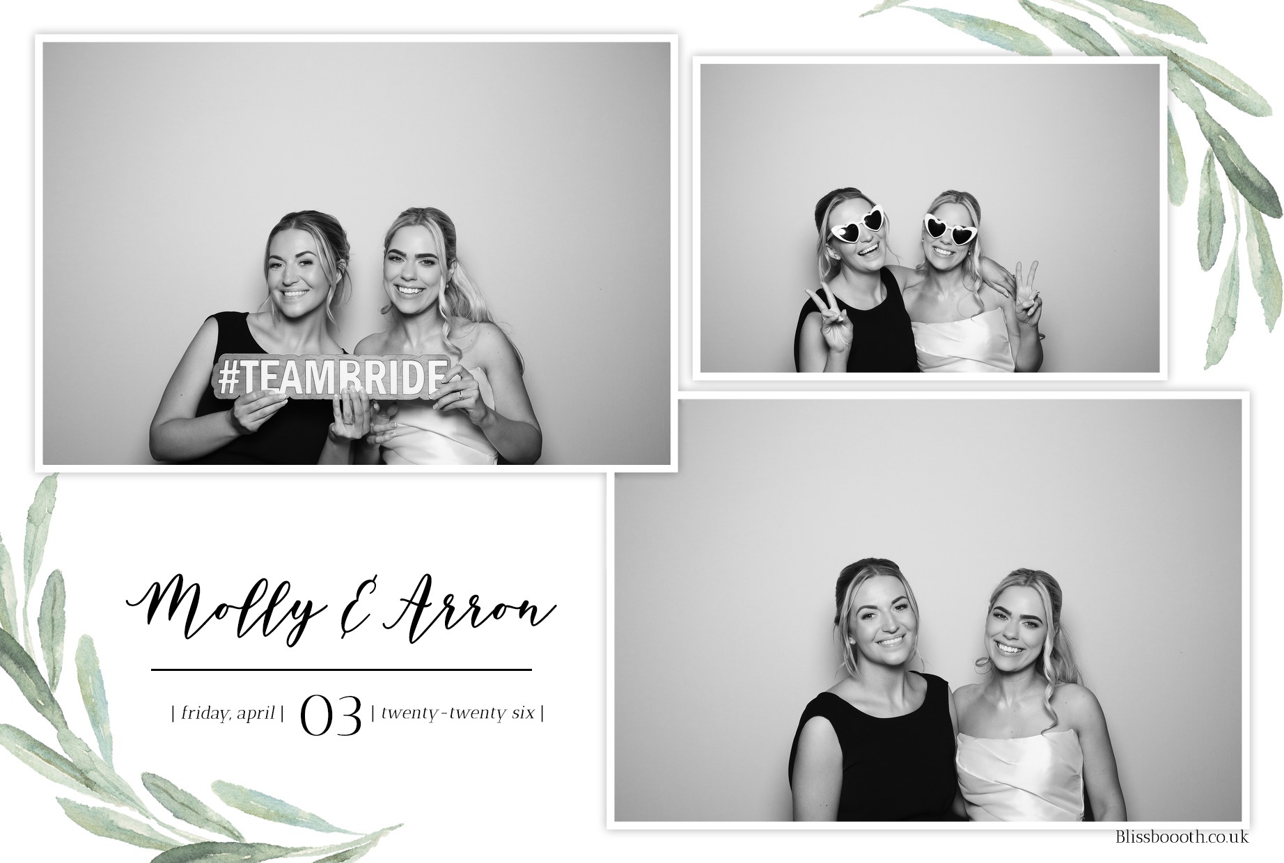 Molly & Arron | View more photos from the event at gallery.blissbooth.co.uk/u/BlissBooth/Molly-Arron