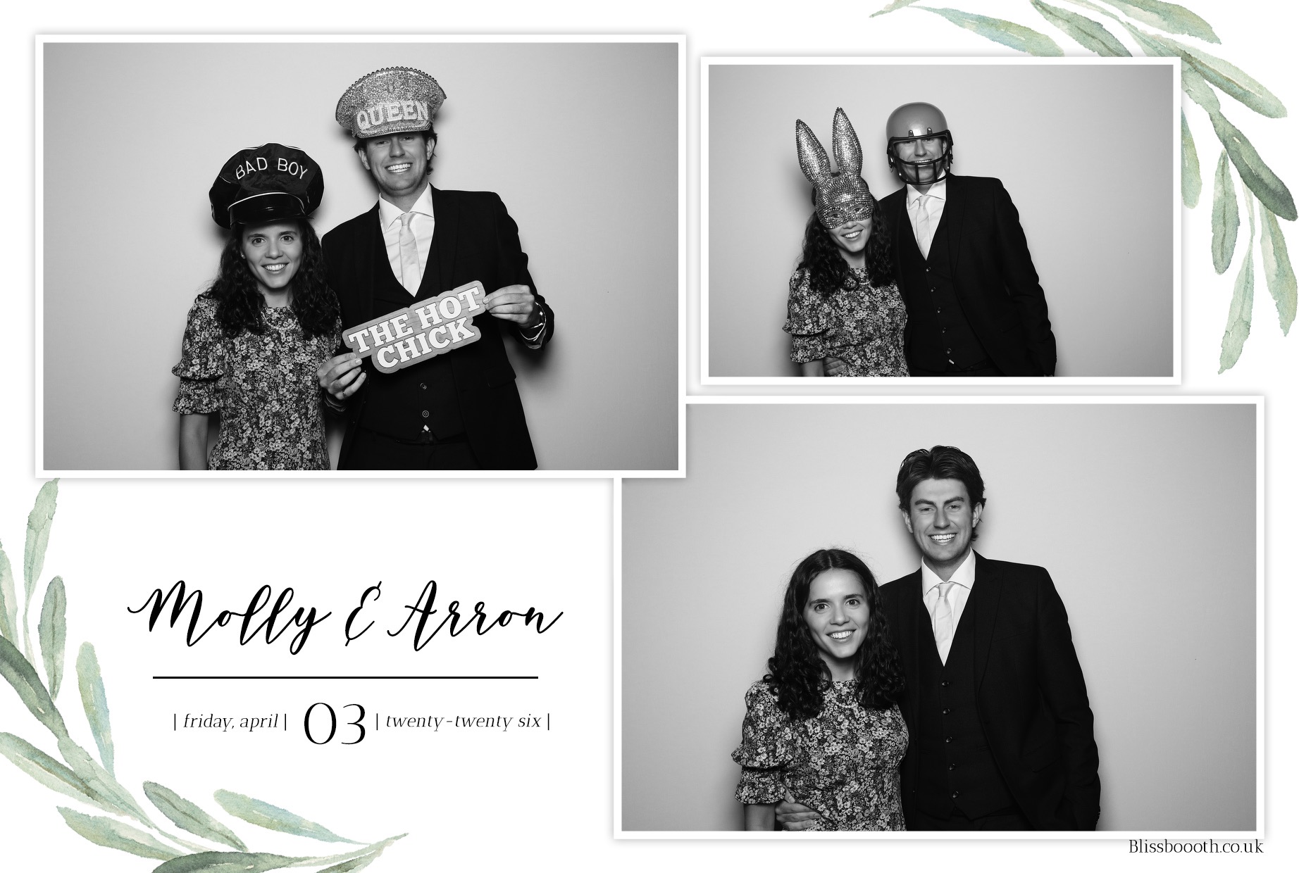 Molly & Arron | View more photos from the event at gallery.blissbooth.co.uk/u/BlissBooth/Molly-Arron