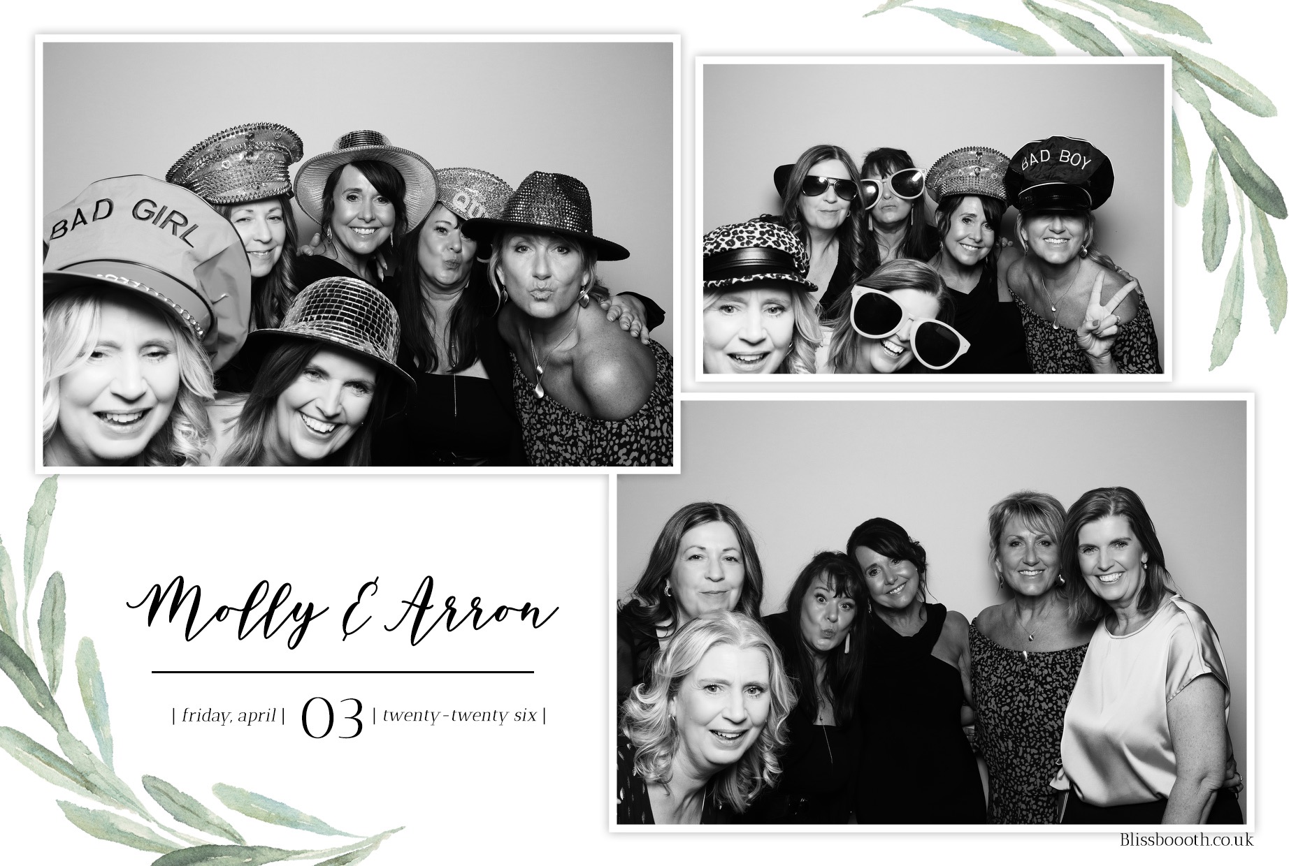 Molly & Arron | View more photos from the event at gallery.blissbooth.co.uk/u/BlissBooth/Molly-Arron