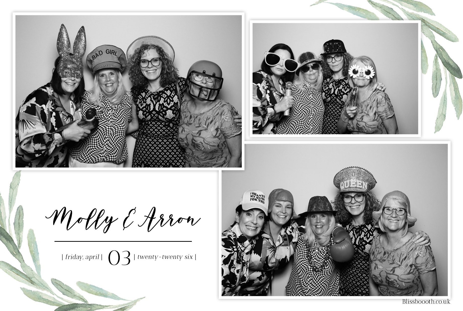 Molly & Arron | View more photos from the event at gallery.blissbooth.co.uk/u/BlissBooth/Molly-Arron