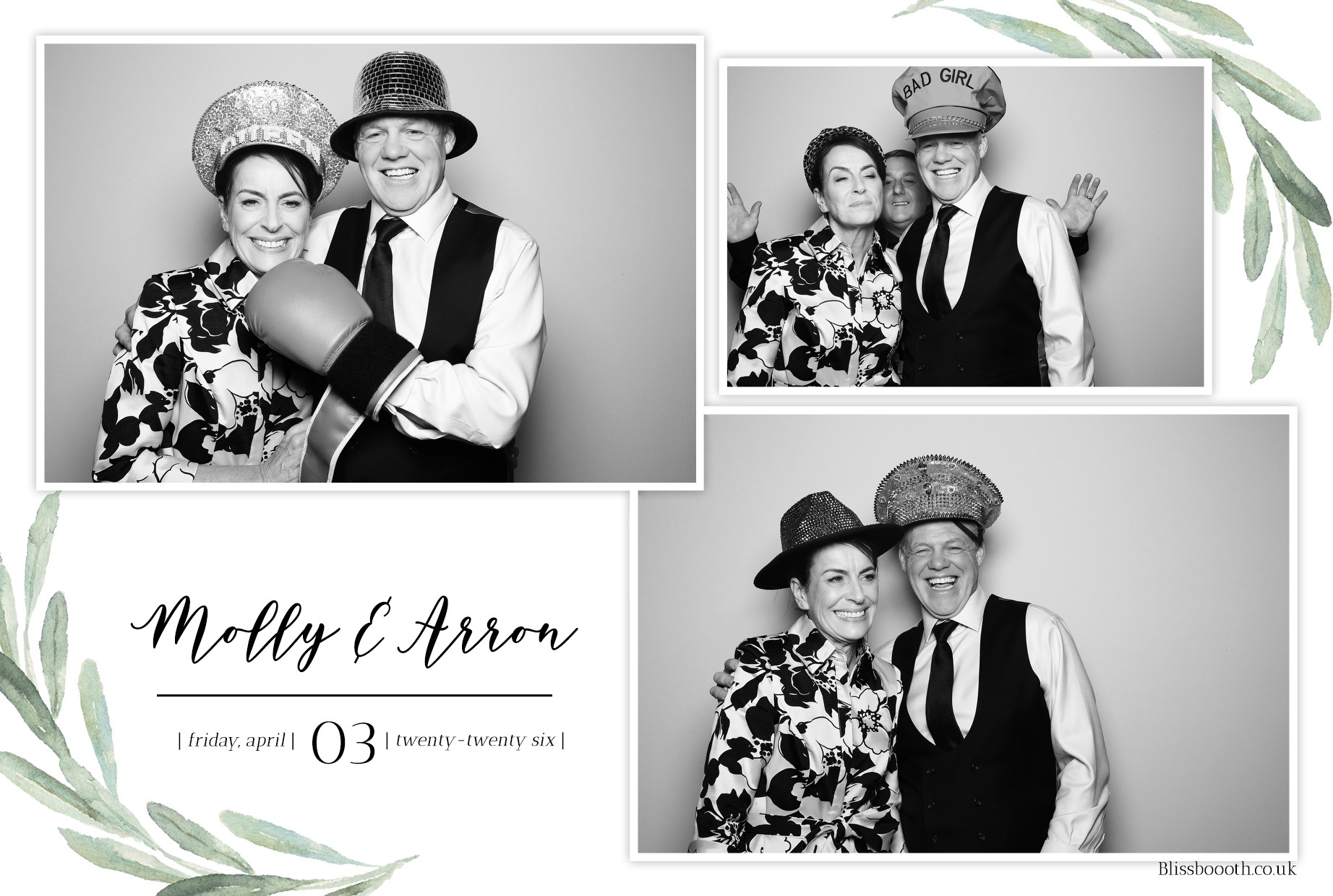 Molly & Arron | View more photos from the event at gallery.blissbooth.co.uk/u/BlissBooth/Molly-Arron