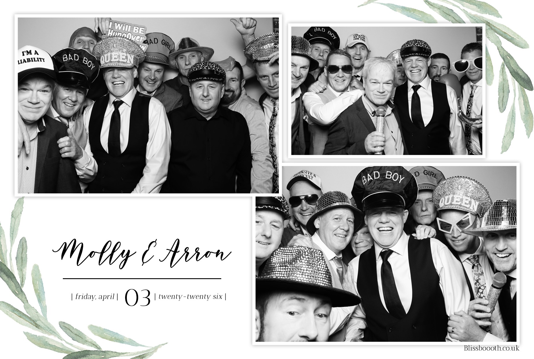 Molly & Arron | View more photos from the event at gallery.blissbooth.co.uk/u/BlissBooth/Molly-Arron