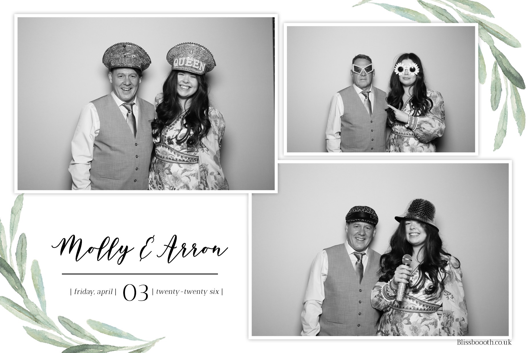 Molly & Arron | View more photos from the event at gallery.blissbooth.co.uk/u/BlissBooth/Molly-Arron