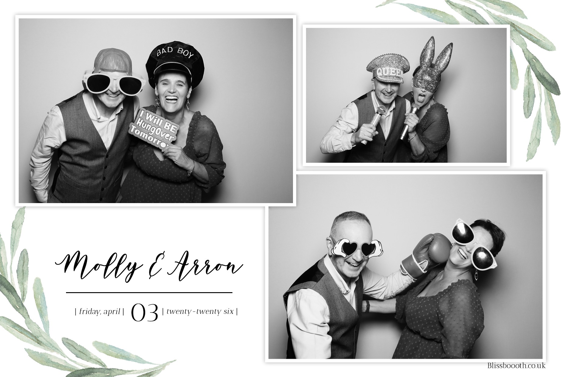 Molly & Arron | View more photos from the event at gallery.blissbooth.co.uk/u/BlissBooth/Molly-Arron