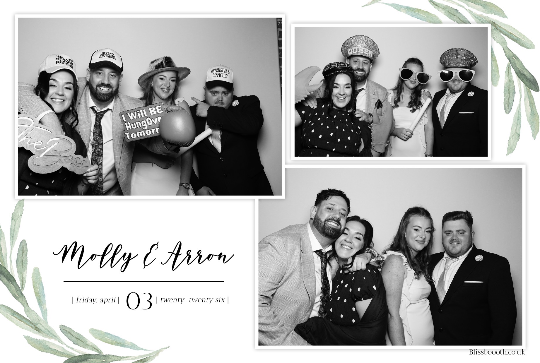 Molly & Arron | View more photos from the event at gallery.blissbooth.co.uk/u/BlissBooth/Molly-Arron