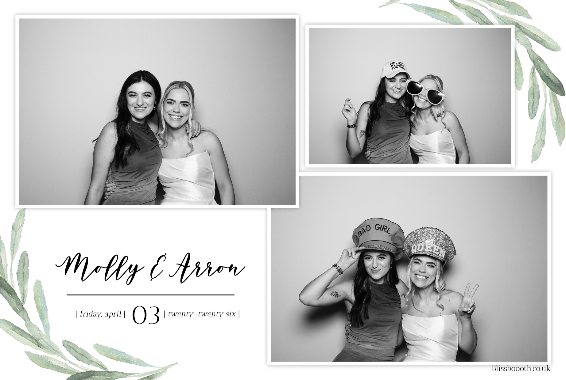 Molly & Arron | View more photos from the event at gallery.blissbooth.co.uk/u/BlissBooth/Molly-Arron