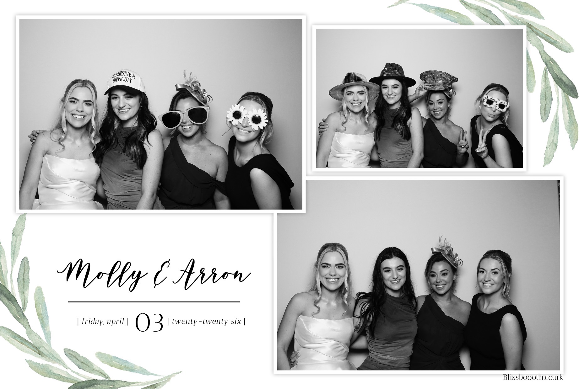 Molly & Arron | View more photos from the event at gallery.blissbooth.co.uk/u/BlissBooth/Molly-Arron