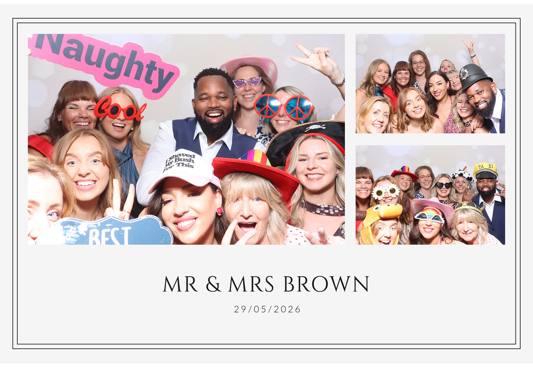 Mr and Mrs Brown | View more photos from the event at gallery.blissbooth.co.uk/u/BlissBooth/Mr-and-Mrs-Brown