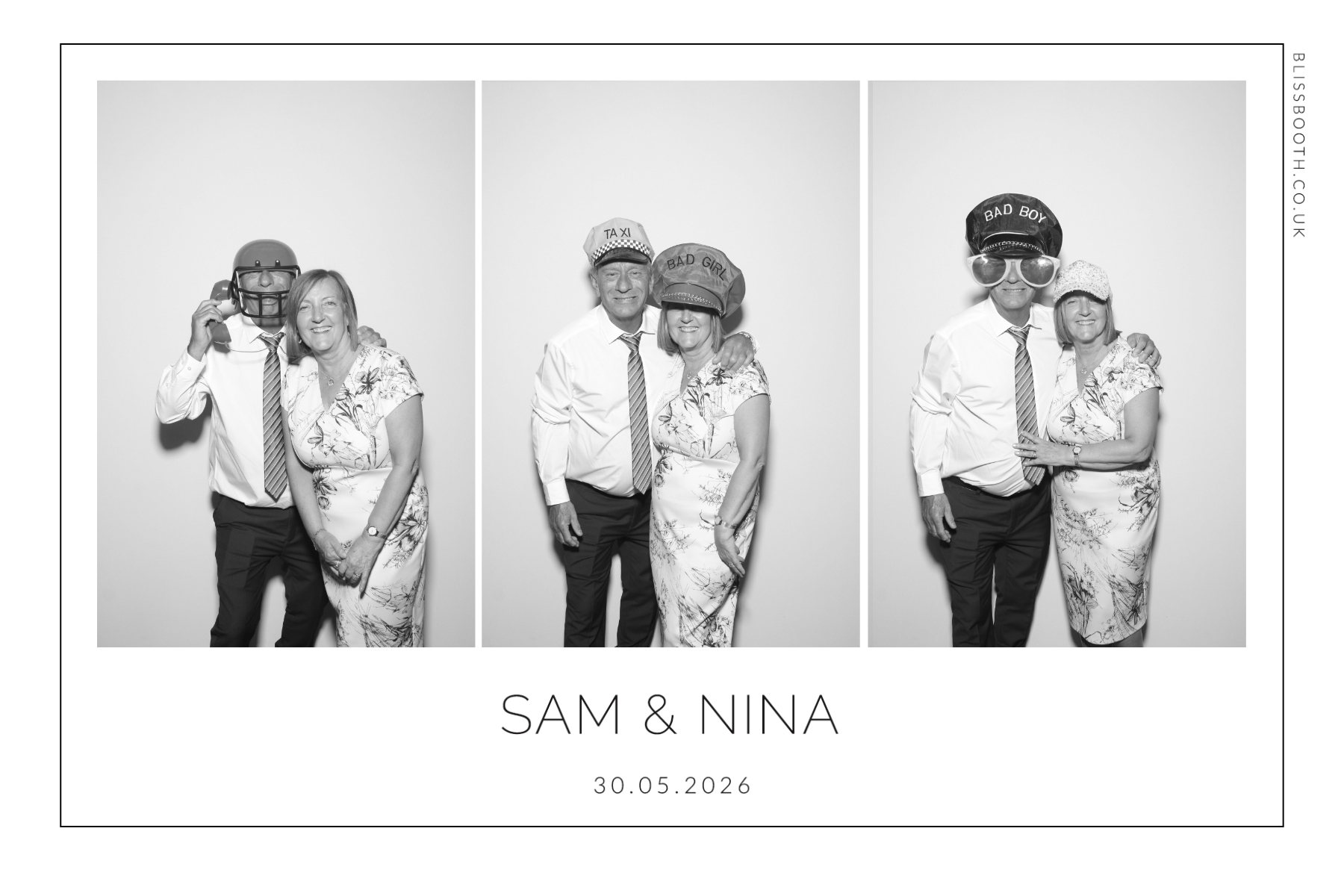 Sam and Nina | View more photos from the event at gallery.blissbooth.co.uk/u/BlissBooth/Sam-and-Nina