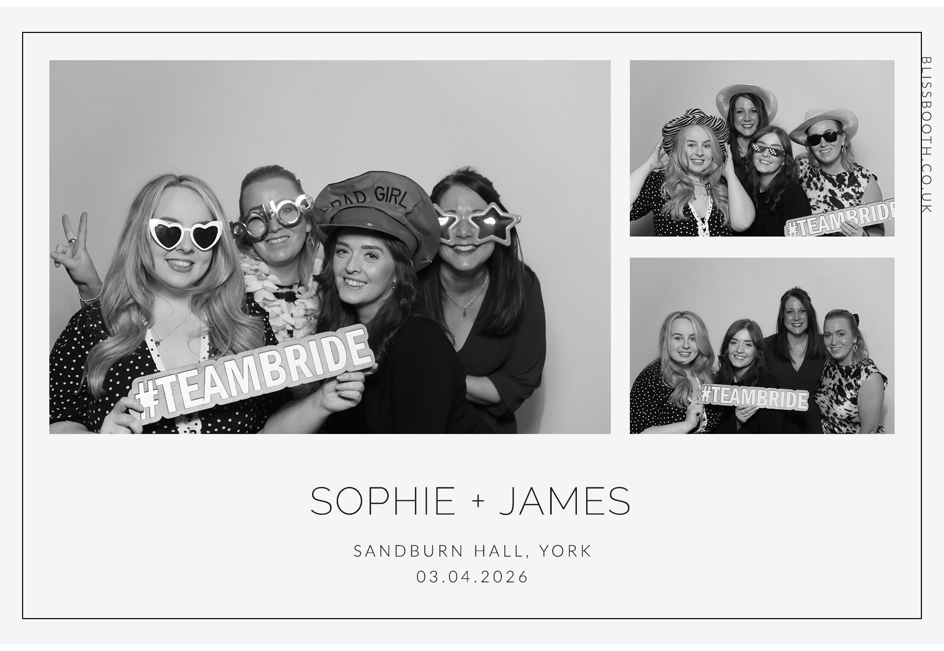 Sohpie amd James | View more photos from the event at gallery.blissbooth.co.uk/u/BlissBooth/Sohpie-amd-James