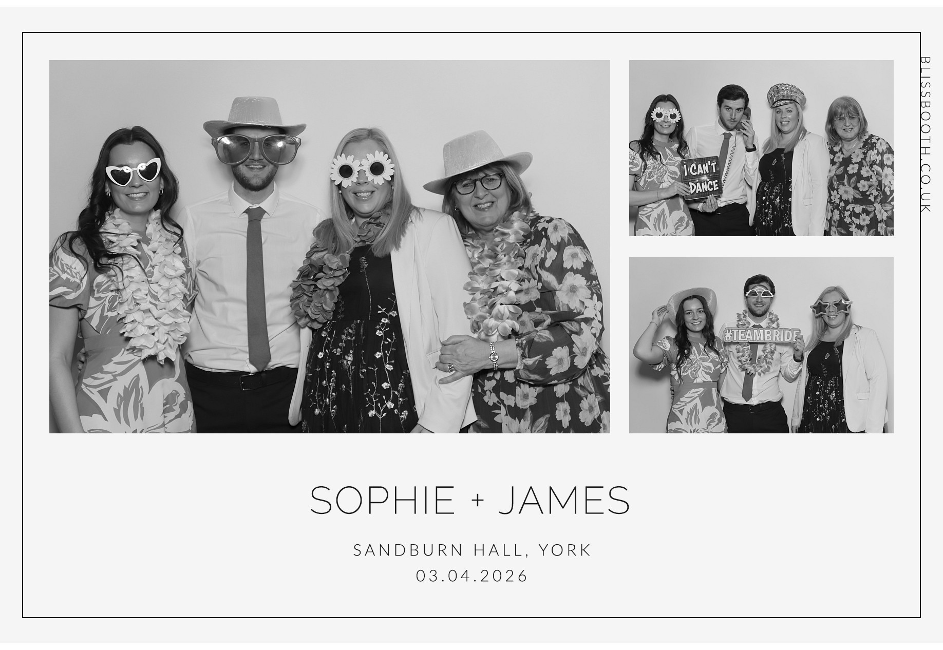 Sohpie amd James | View more photos from the event at gallery.blissbooth.co.uk/u/BlissBooth/Sohpie-amd-James
