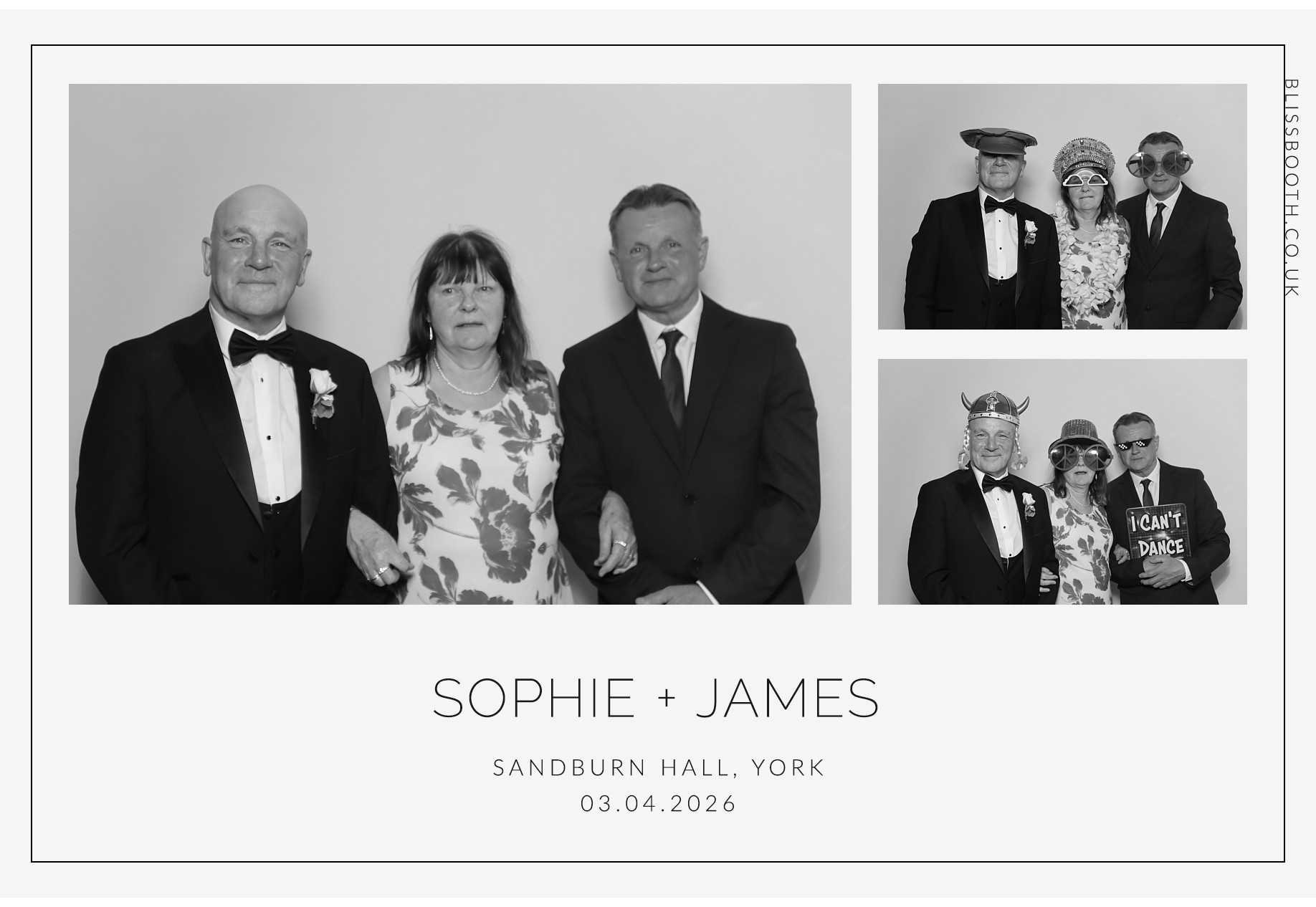 Sohpie amd James | View more photos from the event at gallery.blissbooth.co.uk/u/BlissBooth/Sohpie-amd-James