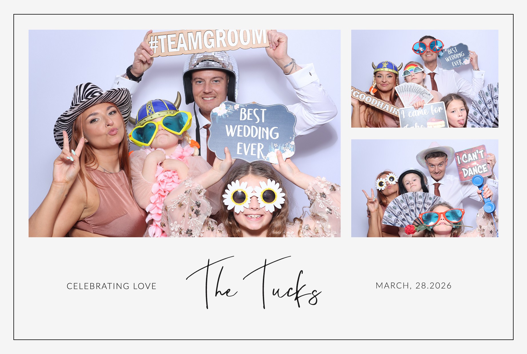 The Tucks | View more photos from the event at gallery.blissbooth.co.uk/u/BlissBooth/The-Tucks