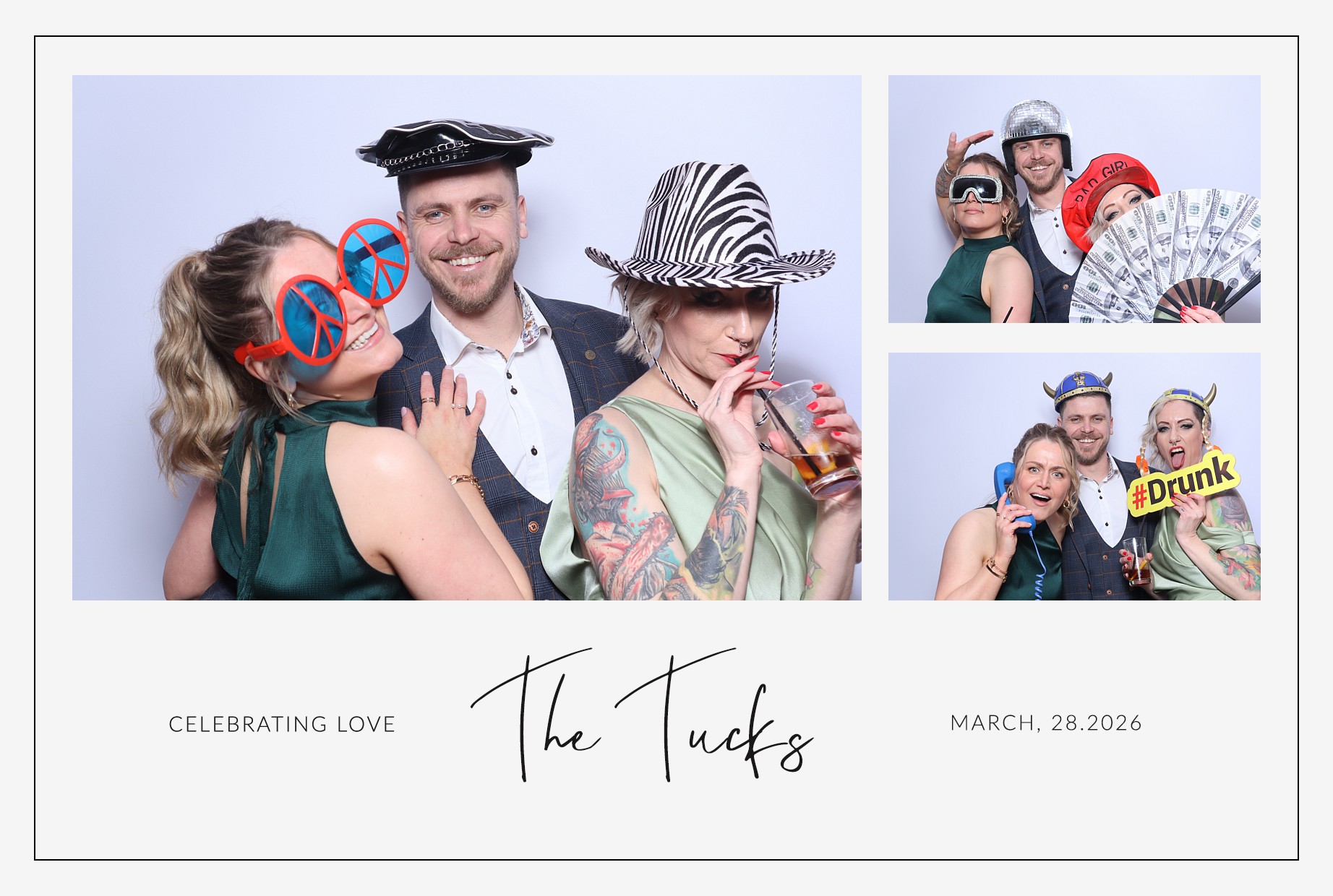 The Tucks | View more photos from the event at gallery.blissbooth.co.uk/u/BlissBooth/The-Tucks