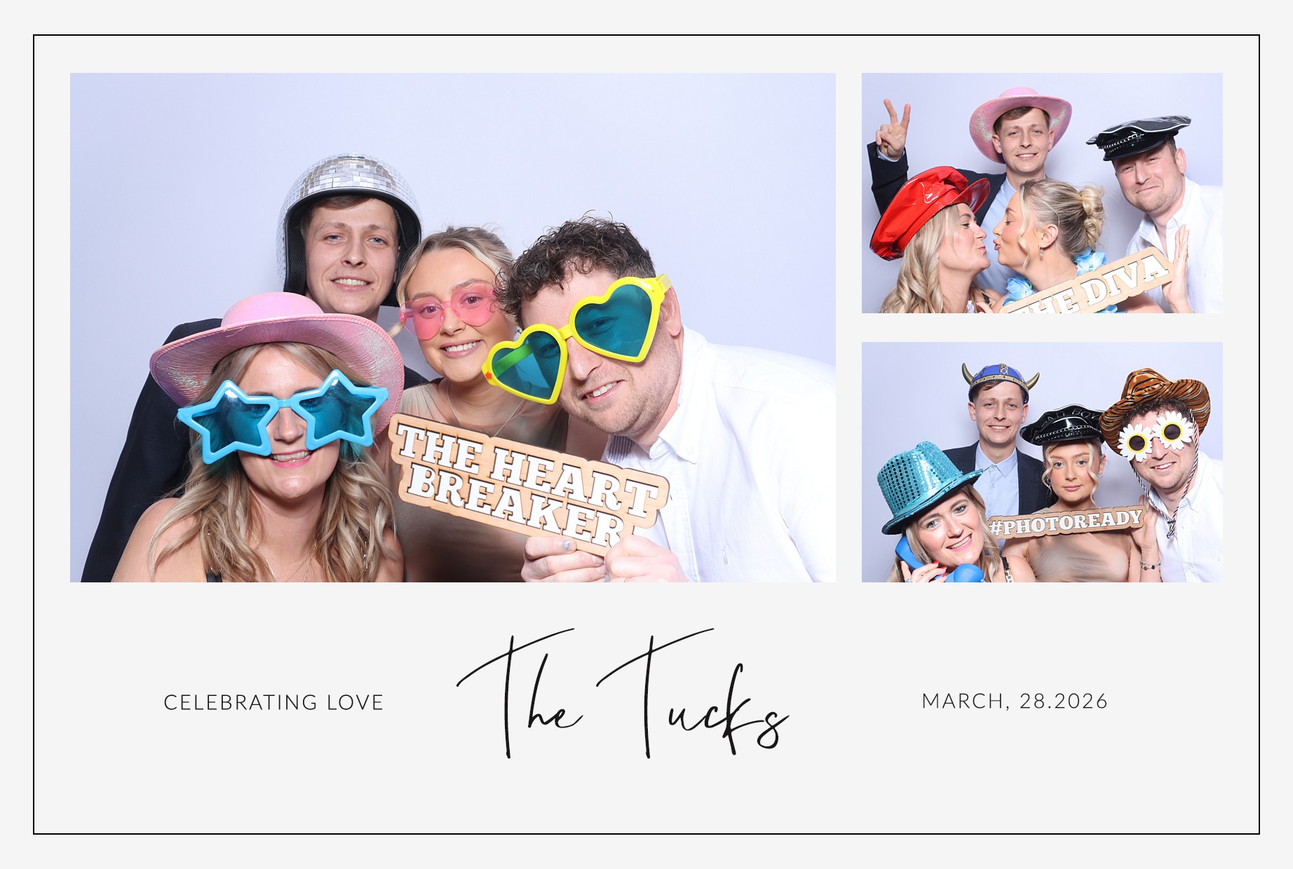 The Tucks | View more photos from the event at gallery.blissbooth.co.uk/u/BlissBooth/The-Tucks