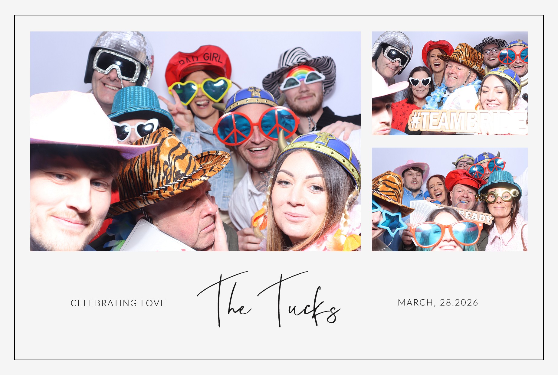 The Tucks | View more photos from the event at gallery.blissbooth.co.uk/u/BlissBooth/The-Tucks