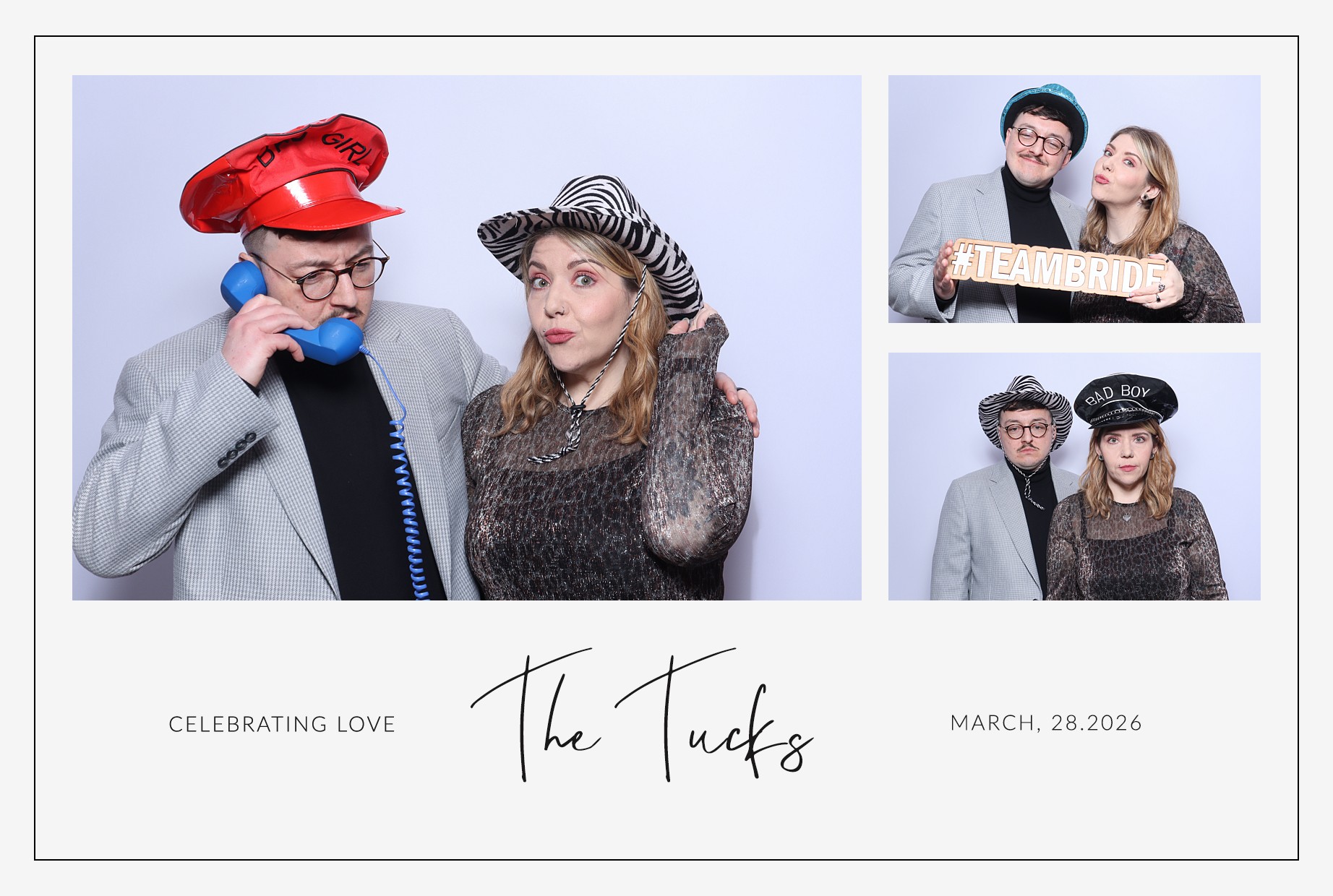 The Tucks | View more photos from the event at gallery.blissbooth.co.uk/u/BlissBooth/The-Tucks