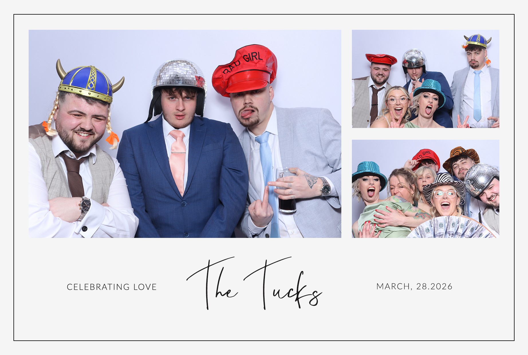 The Tucks | View more photos from the event at gallery.blissbooth.co.uk/u/BlissBooth/The-Tucks