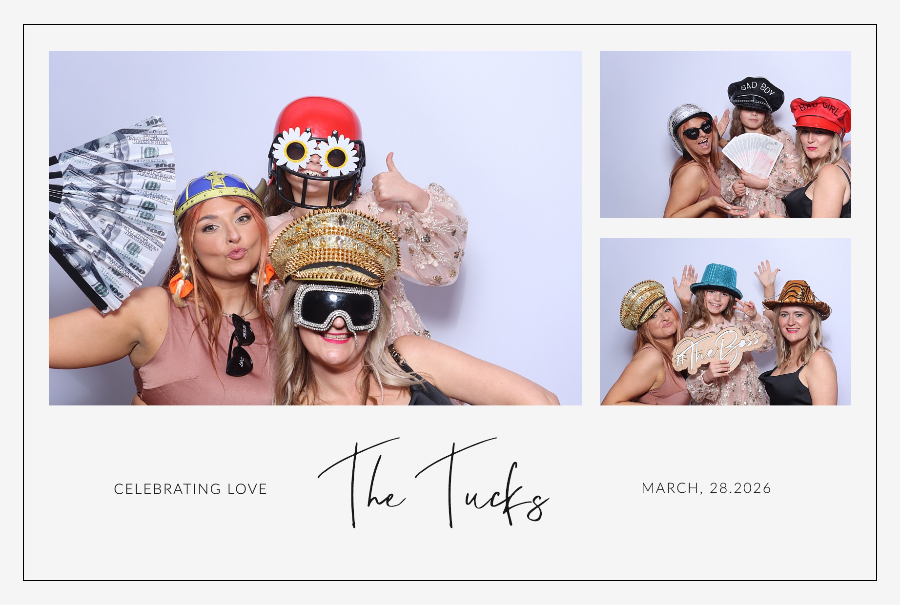 The Tucks | View more photos from the event at gallery.blissbooth.co.uk/u/BlissBooth/The-Tucks