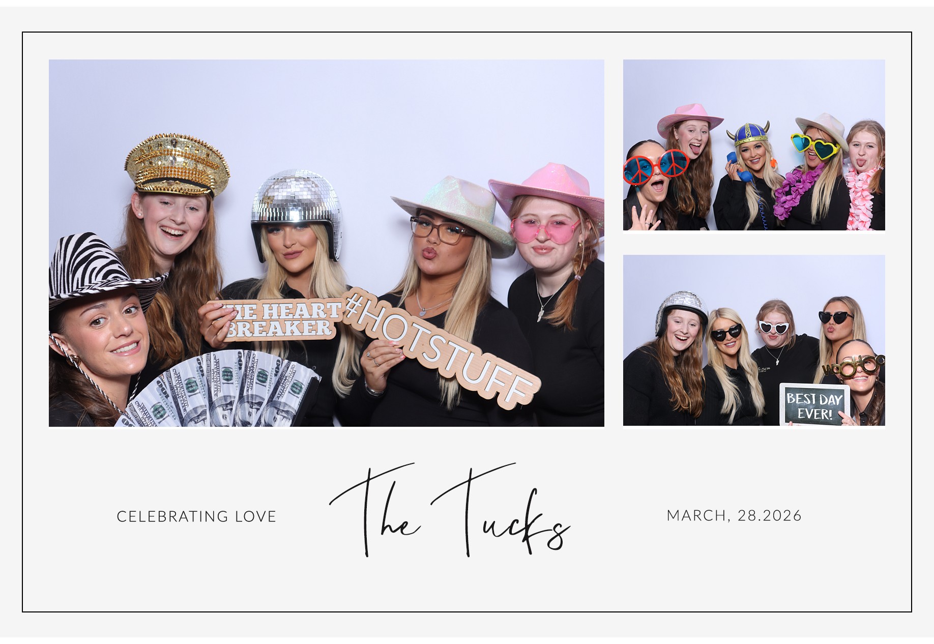 The Tucks | View more photos from the event at gallery.blissbooth.co.uk/u/BlissBooth/The-Tucks