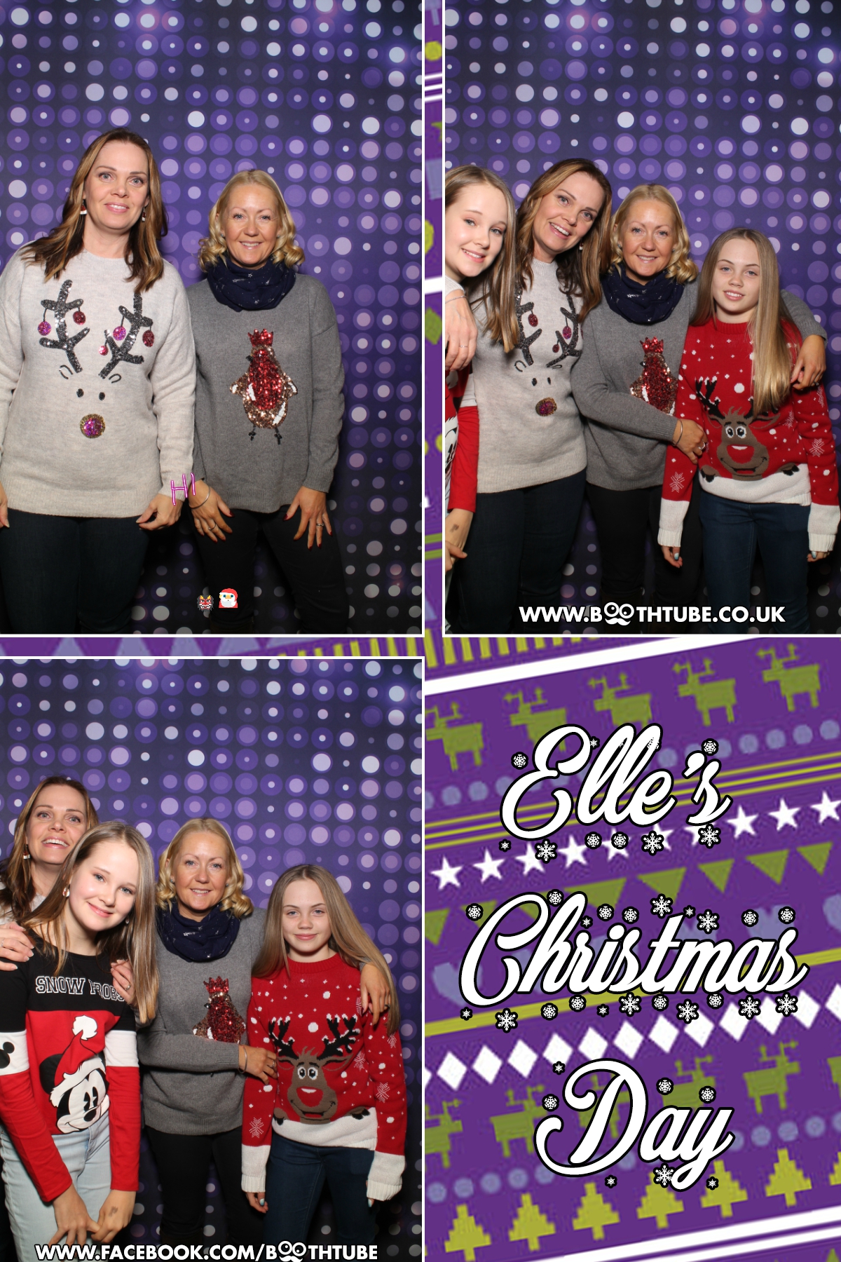 Elle's Christmas Day | View more photos from the event at gallery.boothtube.co.uk/u/BoothtubeLtd/Elles-Christmas-Day