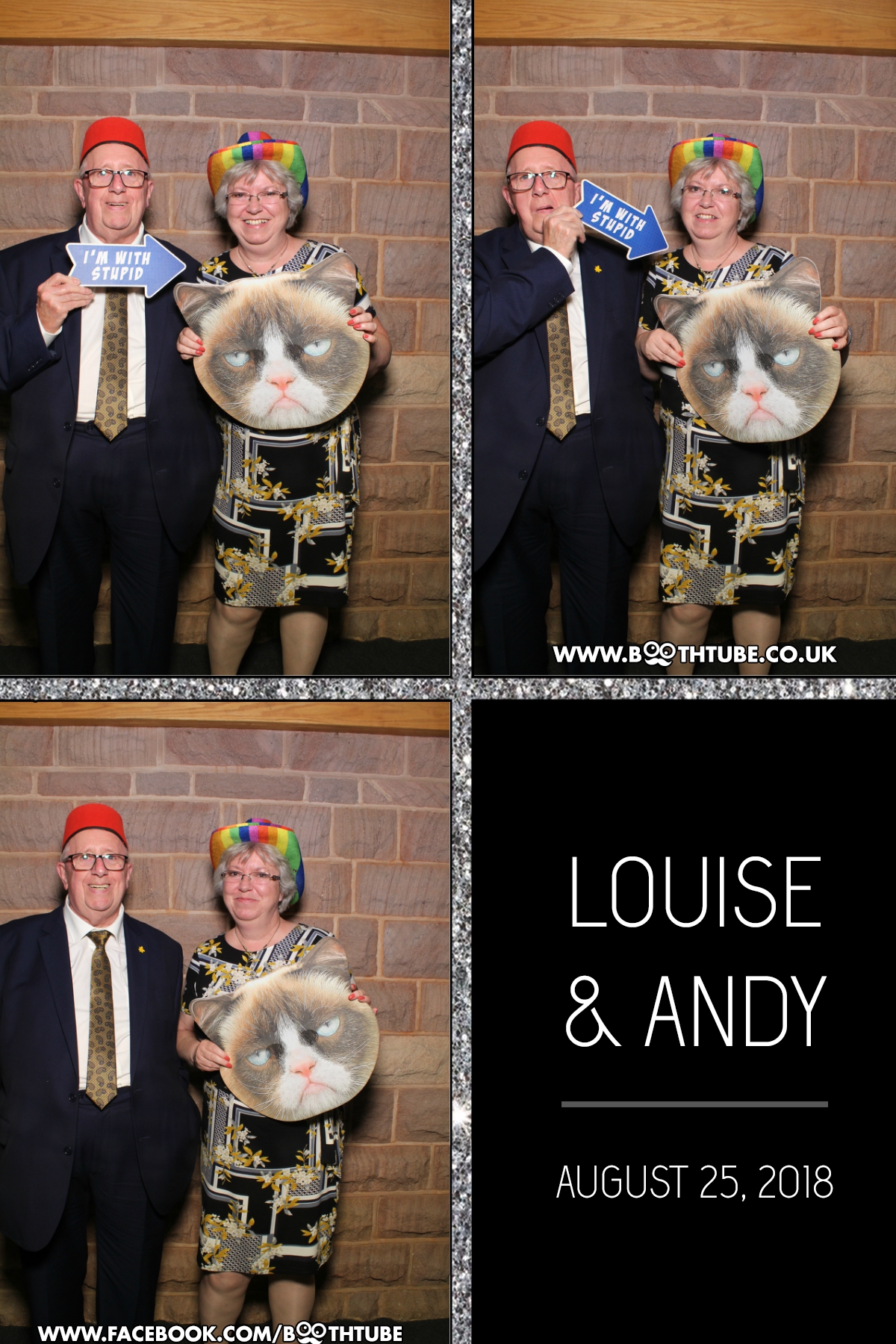Louise & Andy | View more photos from the event at gallery.boothtube.co.uk/u/BoothtubeLtd/Louise-Andy