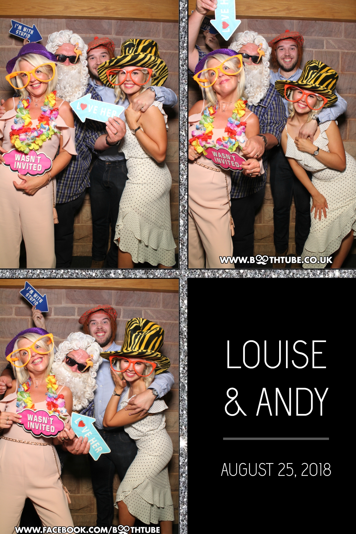 Louise & Andy | View more photos from the event at gallery.boothtube.co.uk/u/BoothtubeLtd/Louise-Andy