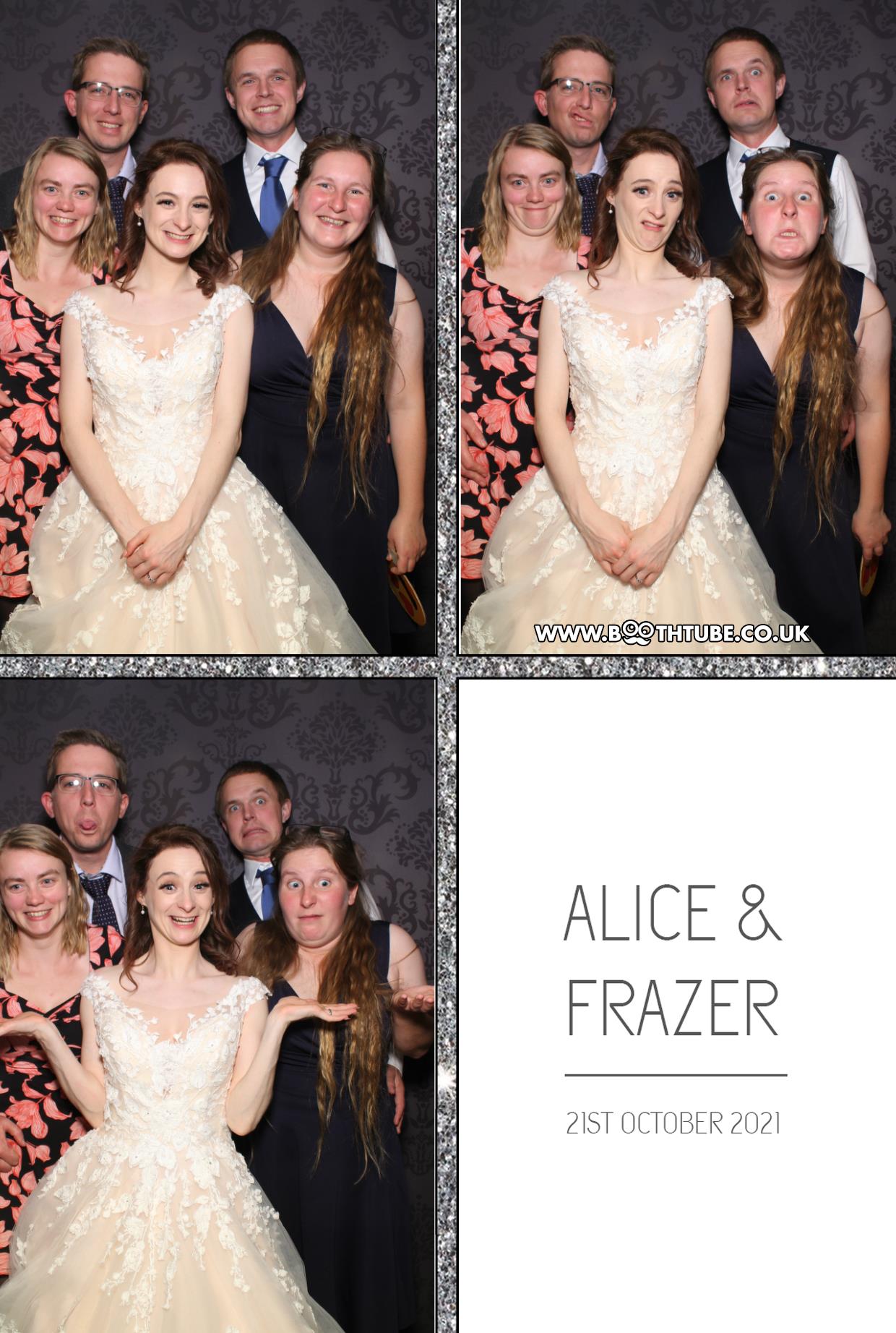 Alice and Frazer | View more photos from the event at gallery.boothtube.co.uk/u/BoothtubeLtd/Alice-and-Frazer