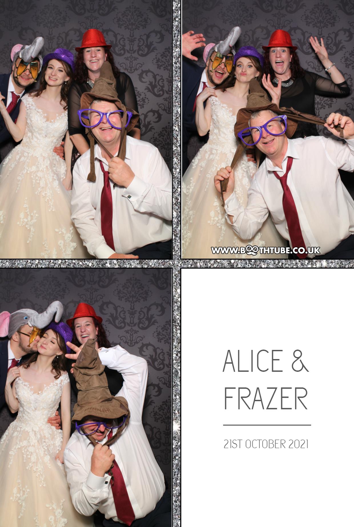 Alice and Frazer | View more photos from the event at gallery.boothtube.co.uk/u/BoothtubeLtd/Alice-and-Frazer