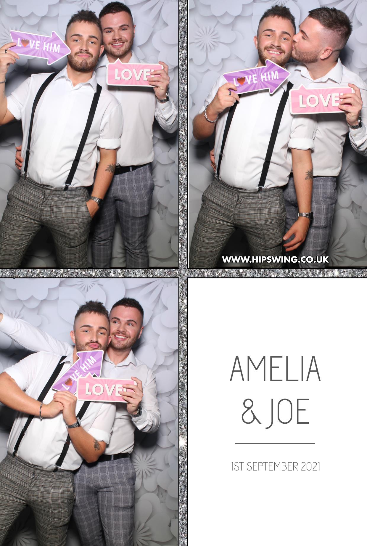 Amelia and Joe | View more photos from the event at gallery.boothtube.co.uk/u/BoothtubeLtd/Amelia-and-Joe