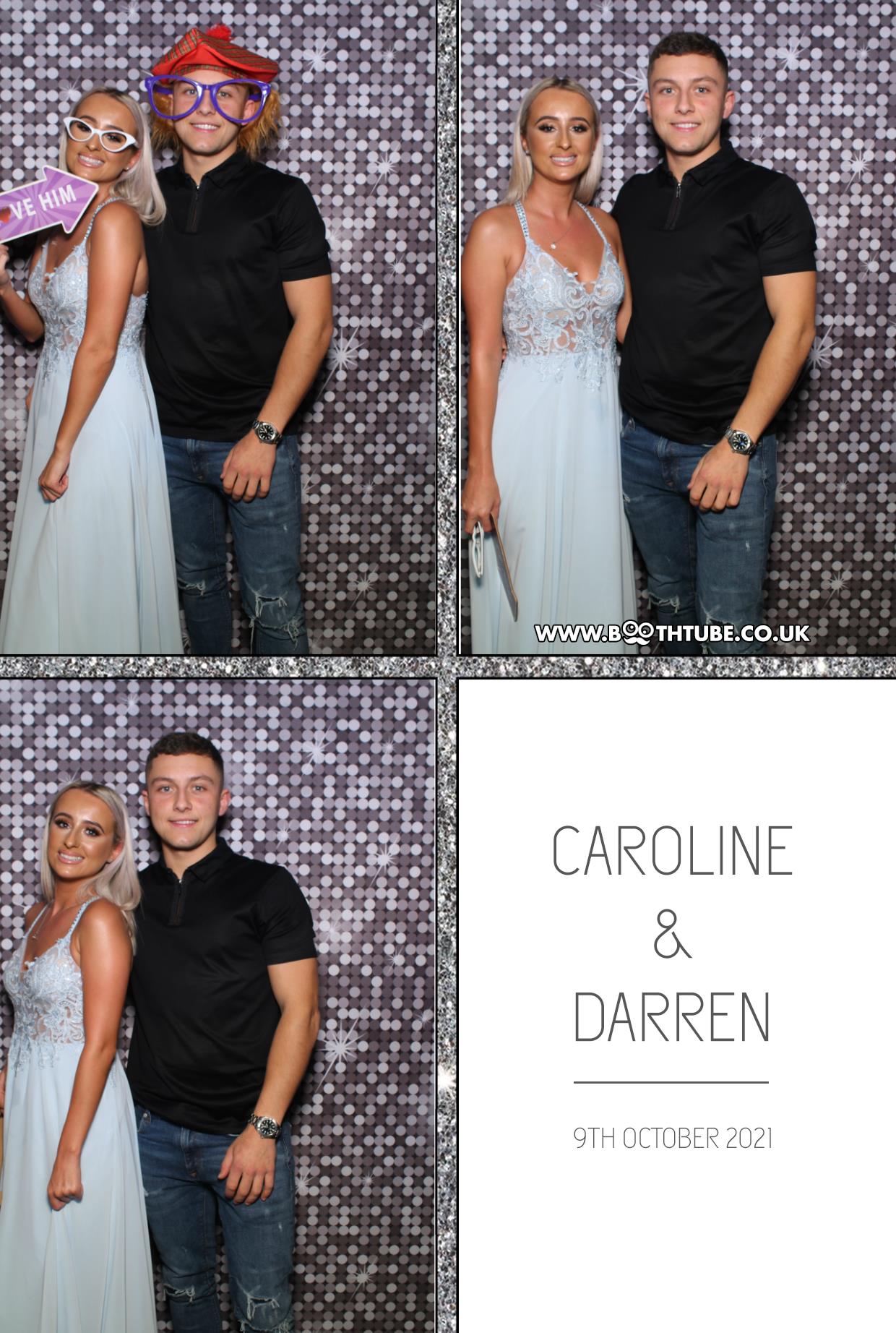 Caroline and Darren | View more photos from the event at gallery.boothtube.co.uk/u/BoothtubeLtd/Caroline-and-Darren
