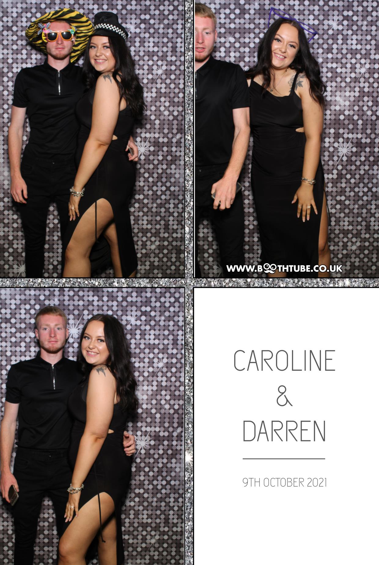 Caroline and Darren | View more photos from the event at gallery.boothtube.co.uk/u/BoothtubeLtd/Caroline-and-Darren