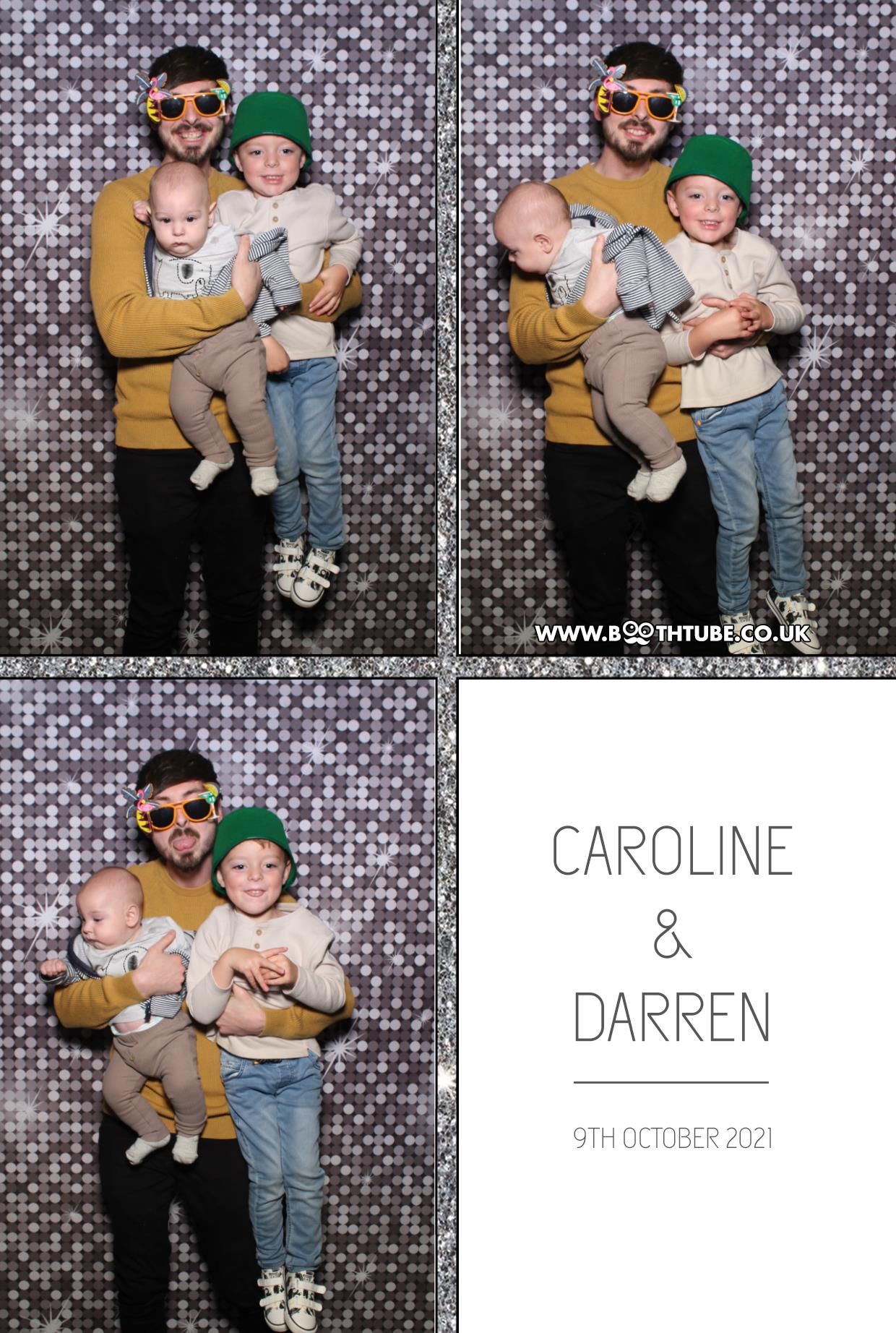 Caroline and Darren | View more photos from the event at gallery.boothtube.co.uk/u/BoothtubeLtd/Caroline-and-Darren