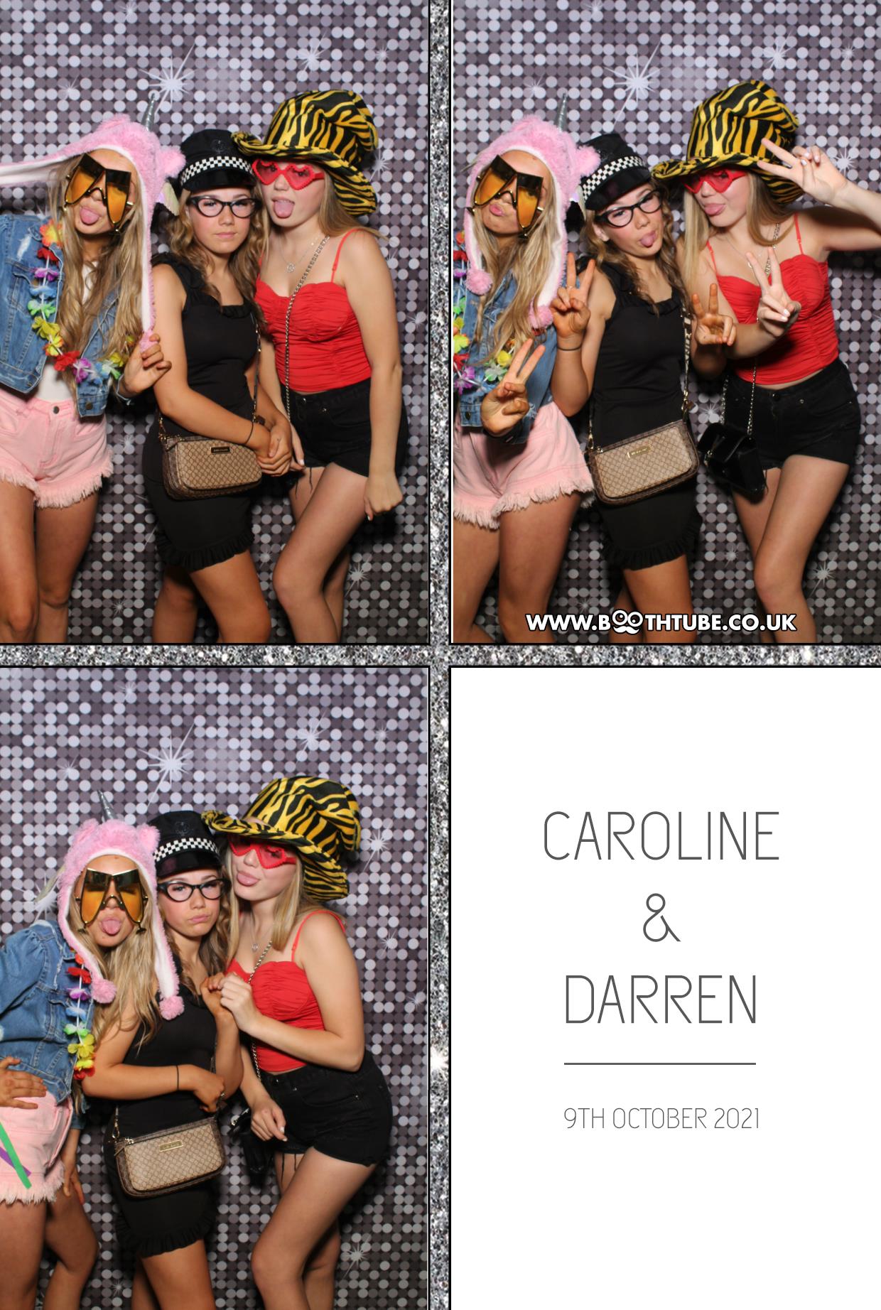 Caroline and Darren | View more photos from the event at gallery.boothtube.co.uk/u/BoothtubeLtd/Caroline-and-Darren