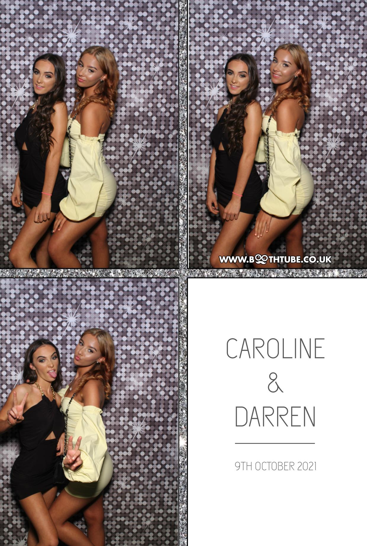 Caroline and Darren | View more photos from the event at gallery.boothtube.co.uk/u/BoothtubeLtd/Caroline-and-Darren