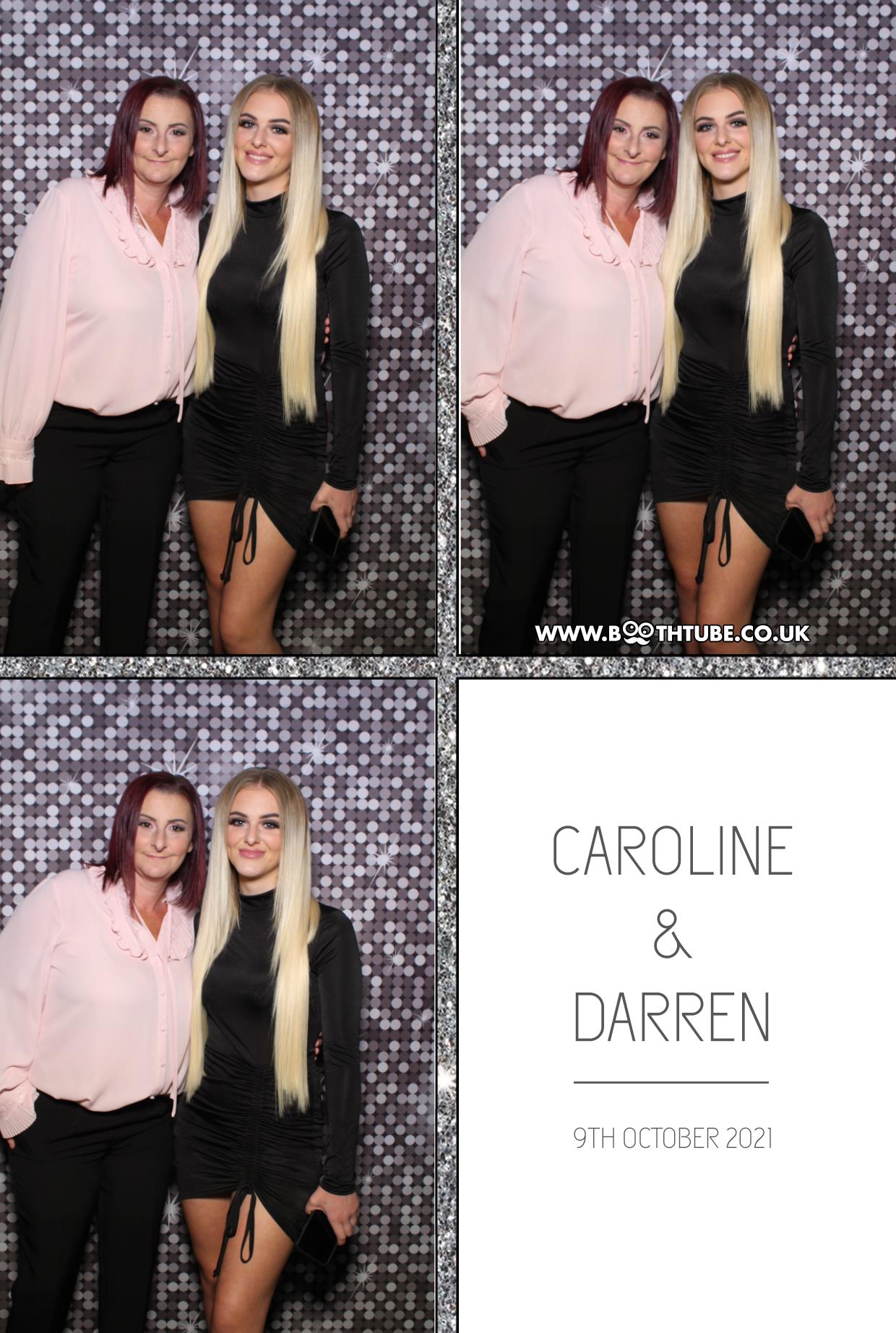 Caroline and Darren | View more photos from the event at gallery.boothtube.co.uk/u/BoothtubeLtd/Caroline-and-Darren