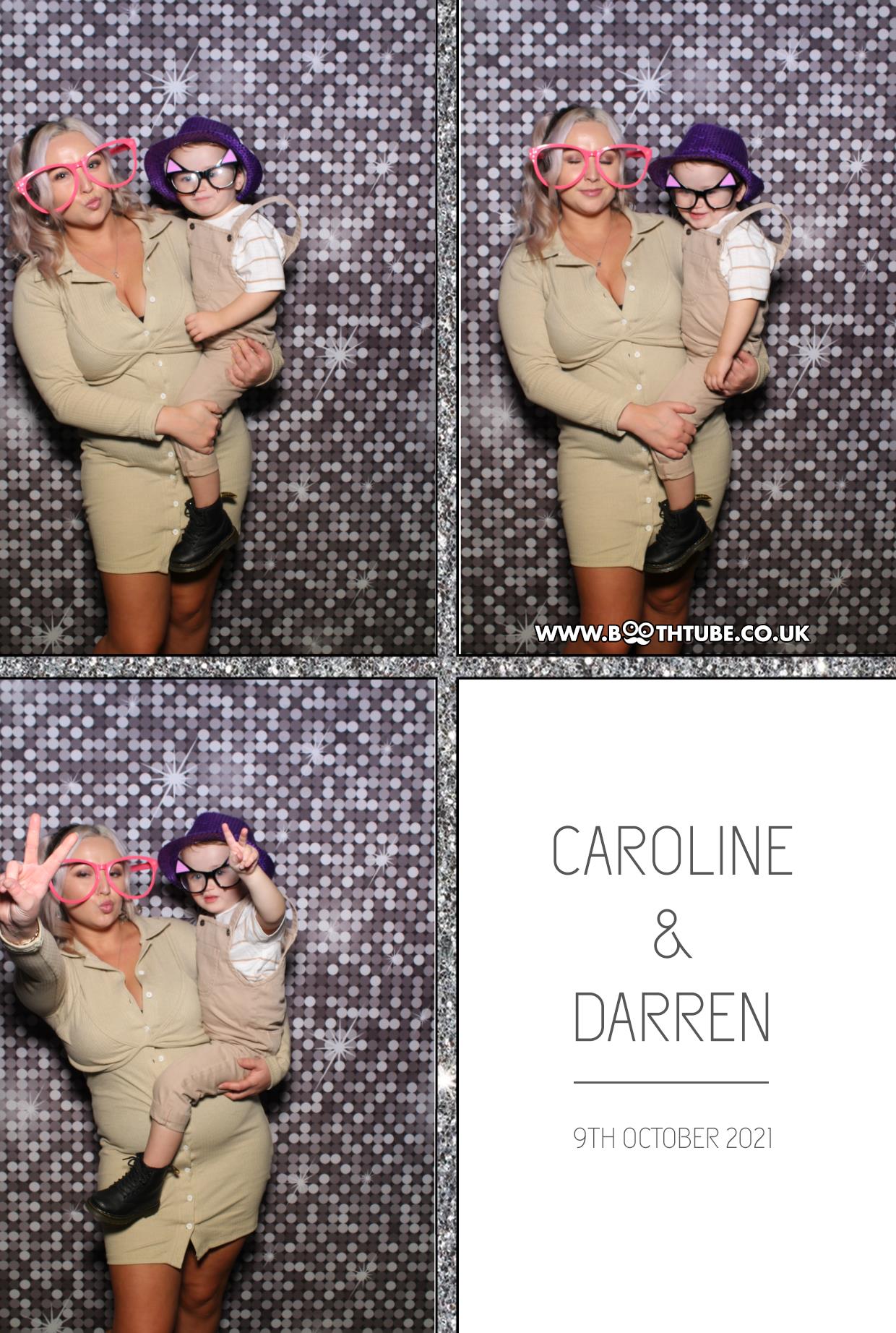 Caroline and Darren | View more photos from the event at gallery.boothtube.co.uk/u/BoothtubeLtd/Caroline-and-Darren