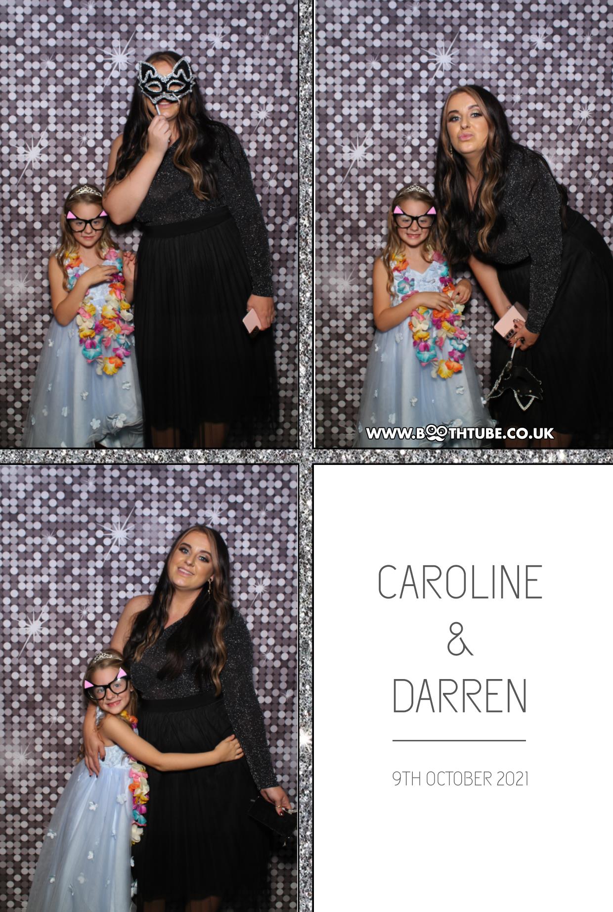 Caroline and Darren | View more photos from the event at gallery.boothtube.co.uk/u/BoothtubeLtd/Caroline-and-Darren