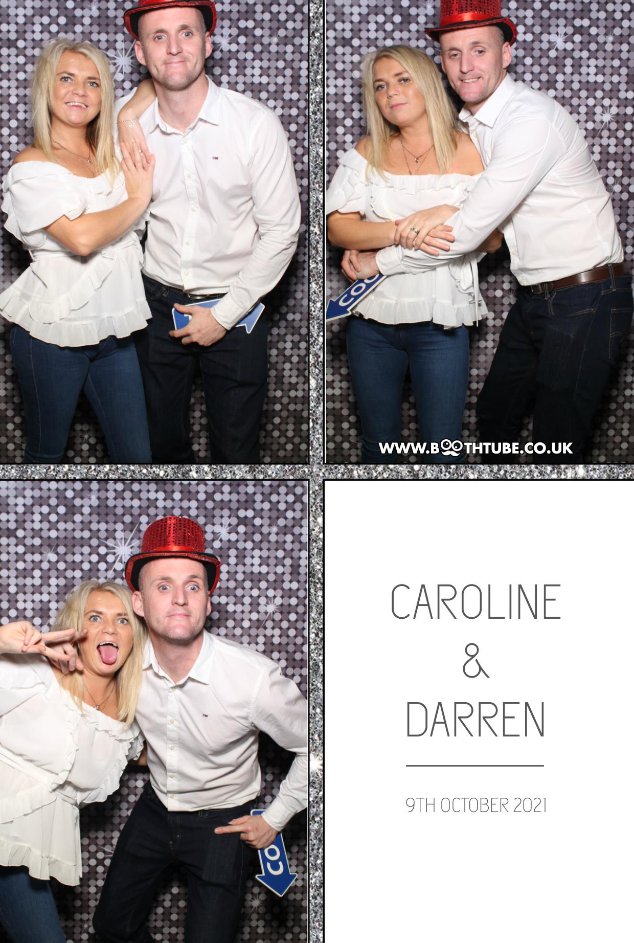 Caroline and Darren | View more photos from the event at gallery.boothtube.co.uk/u/BoothtubeLtd/Caroline-and-Darren