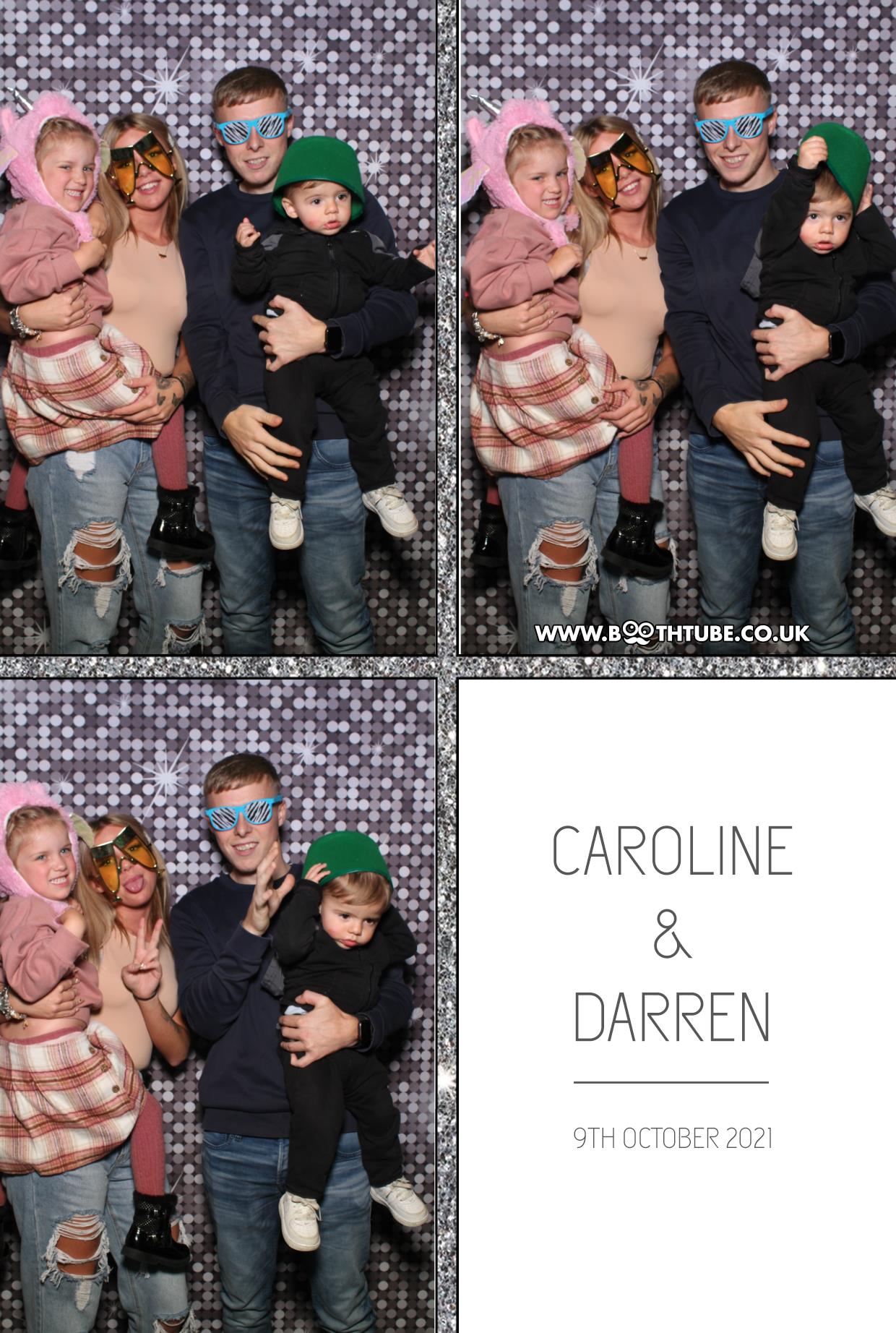 Caroline and Darren | View more photos from the event at gallery.boothtube.co.uk/u/BoothtubeLtd/Caroline-and-Darren