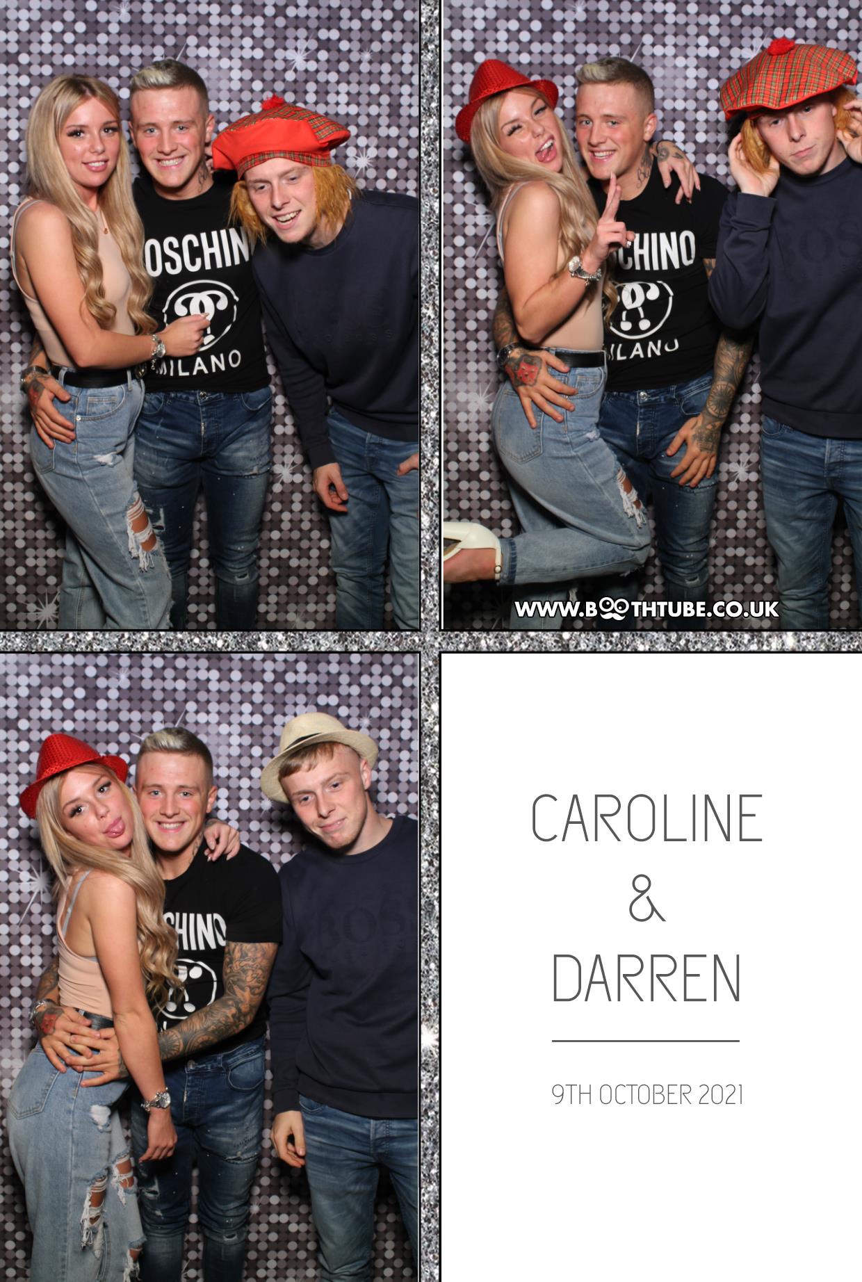 Caroline and Darren | View more photos from the event at gallery.boothtube.co.uk/u/BoothtubeLtd/Caroline-and-Darren