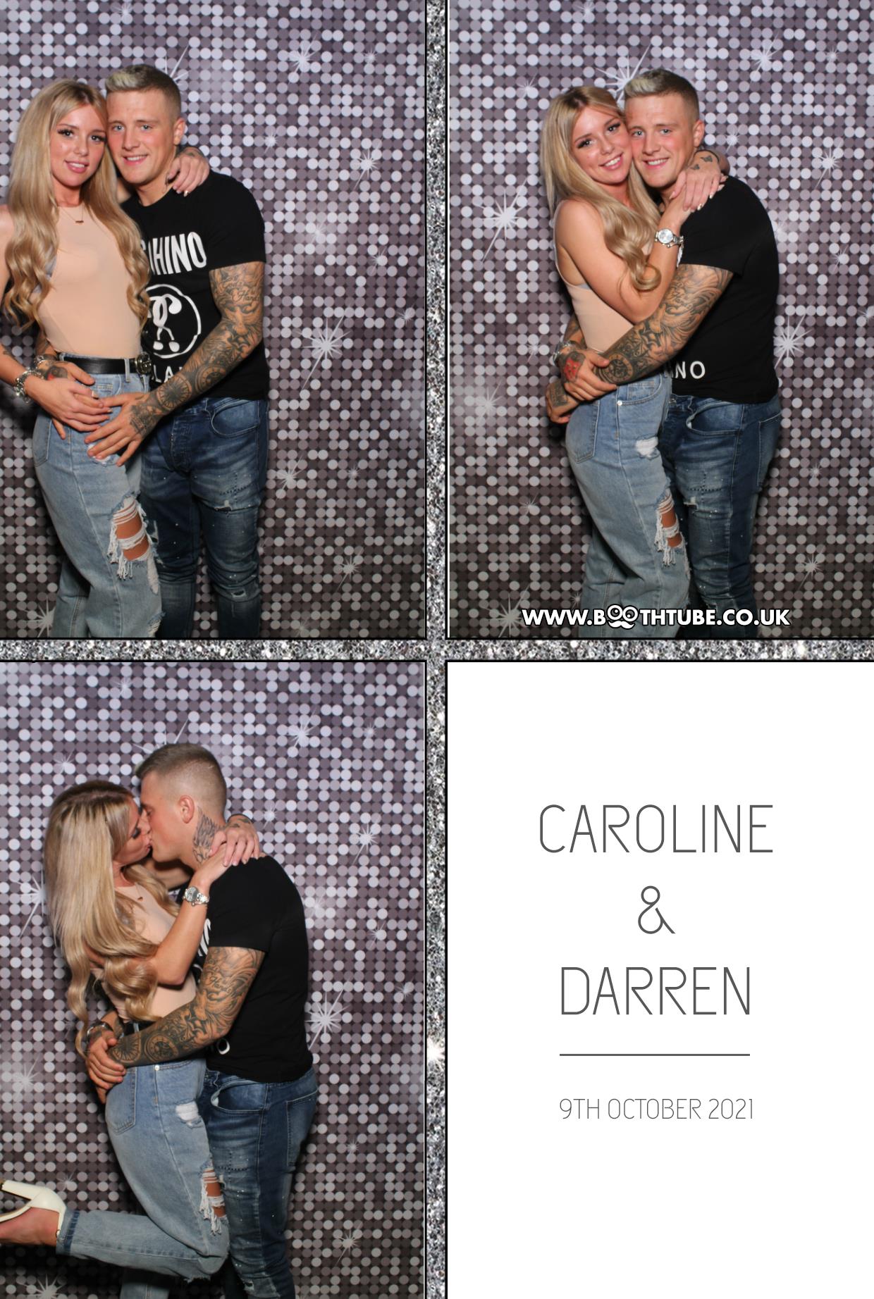 Caroline and Darren | View more photos from the event at gallery.boothtube.co.uk/u/BoothtubeLtd/Caroline-and-Darren