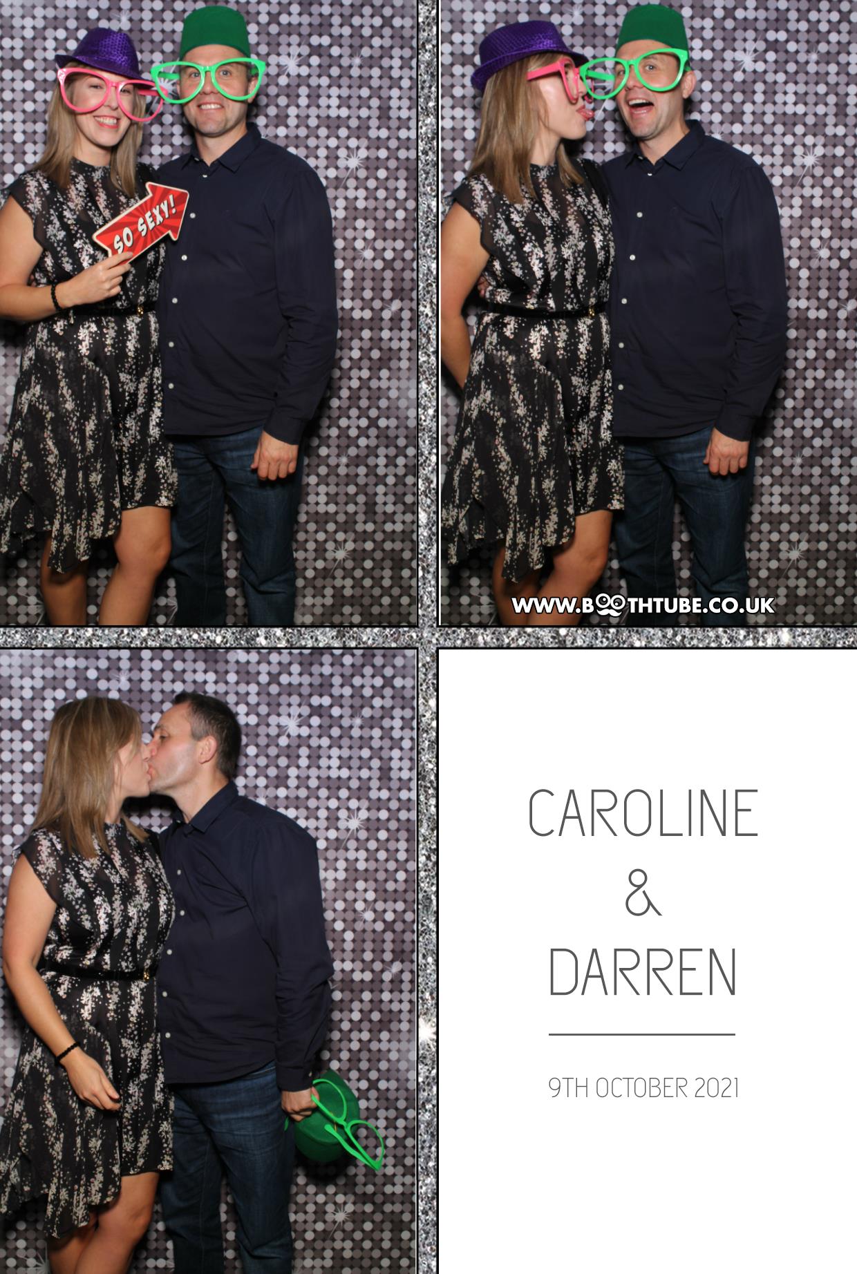 Caroline and Darren | View more photos from the event at gallery.boothtube.co.uk/u/BoothtubeLtd/Caroline-and-Darren