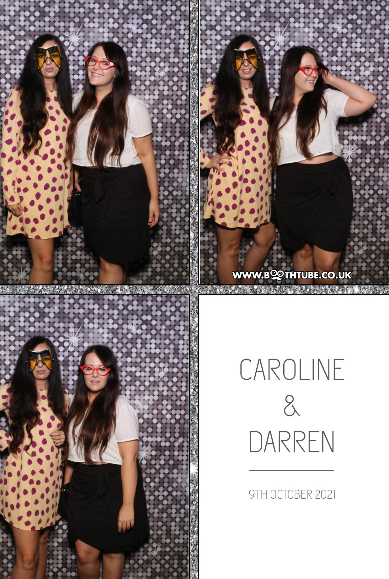 Caroline and Darren | View more photos from the event at gallery.boothtube.co.uk/u/BoothtubeLtd/Caroline-and-Darren